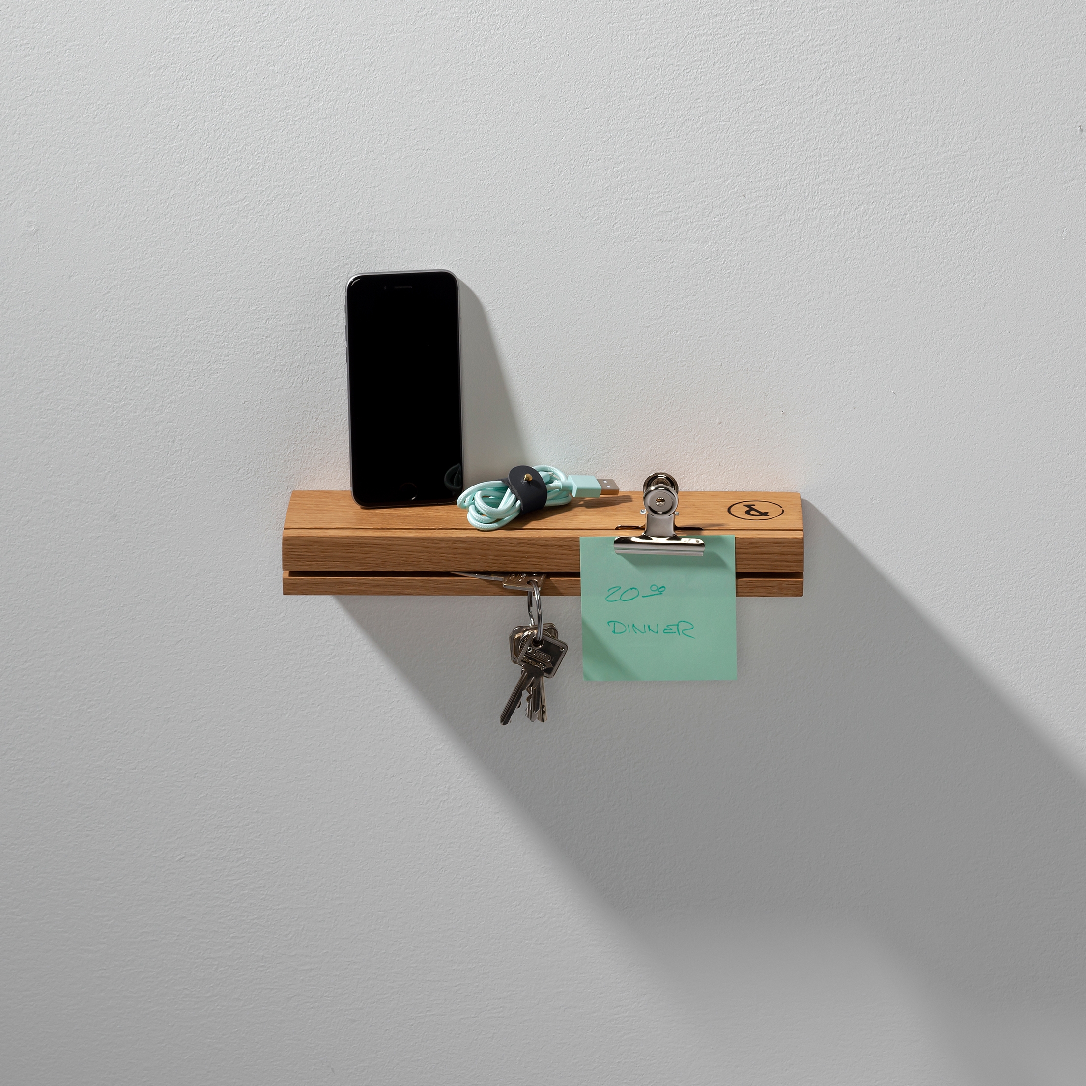 Display product Oak 01 Key Holder from manufacturer weld & co