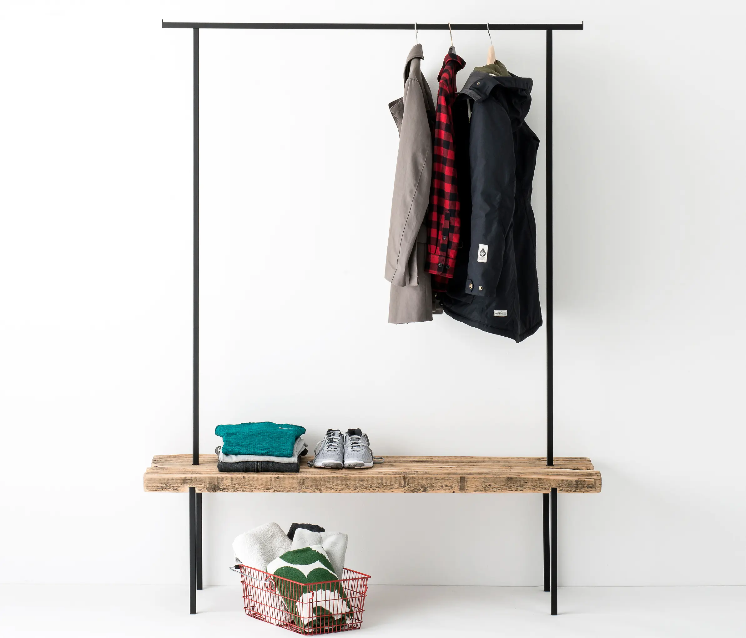 weld & co - Reclaimed Wood 01 Coat Rack