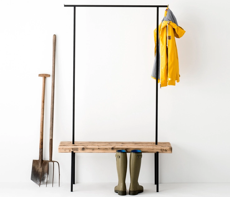 Weld Coat Rack RECLAIMED WOOD 01 COAT RACK - Benches from weld & co | Architonic