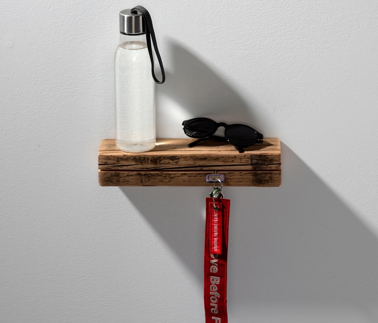 Key Rack Welding RECLAIMED WOOD 01 KEY HOLDER - Key cabinets / hooks from weld & co ...