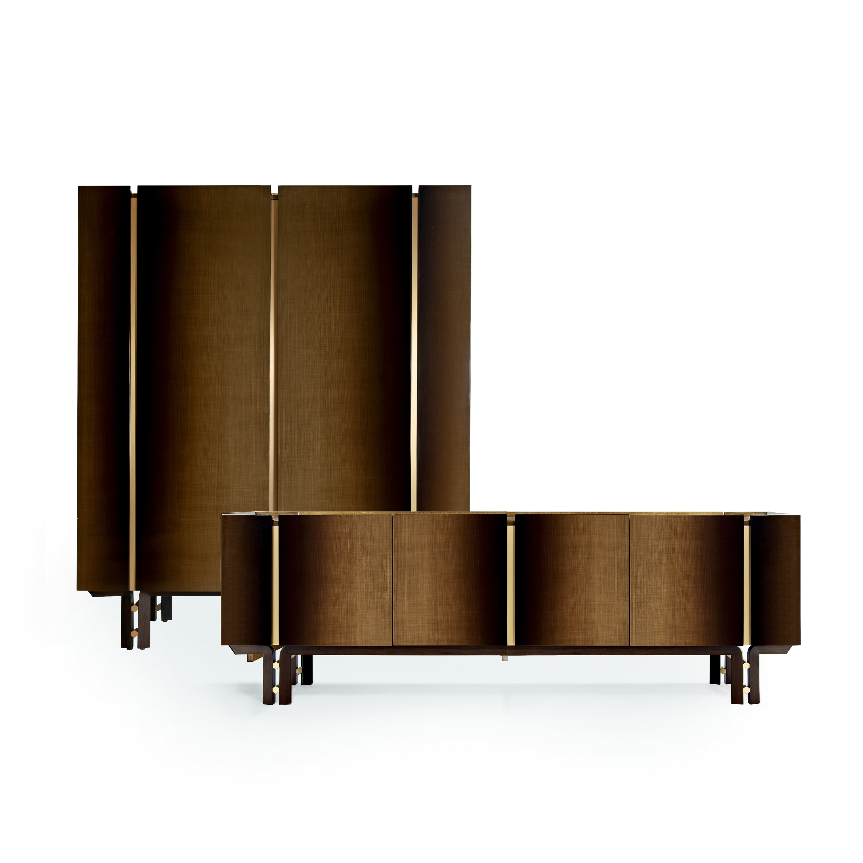 Display product Dromo high & low cabinet from manufacturer Paolo Castelli