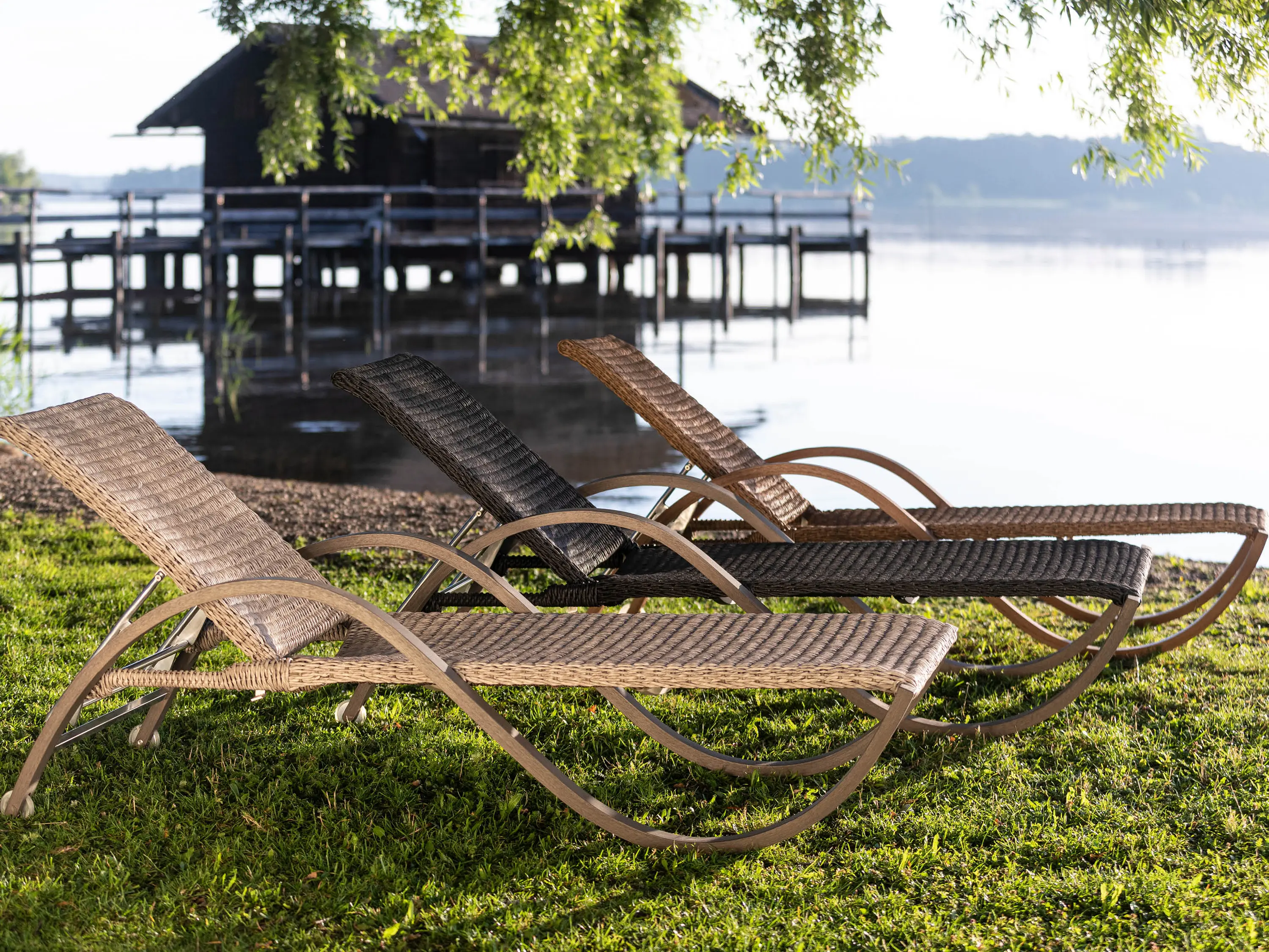 MBM - Bow | Lounger Bow Sparkling Green