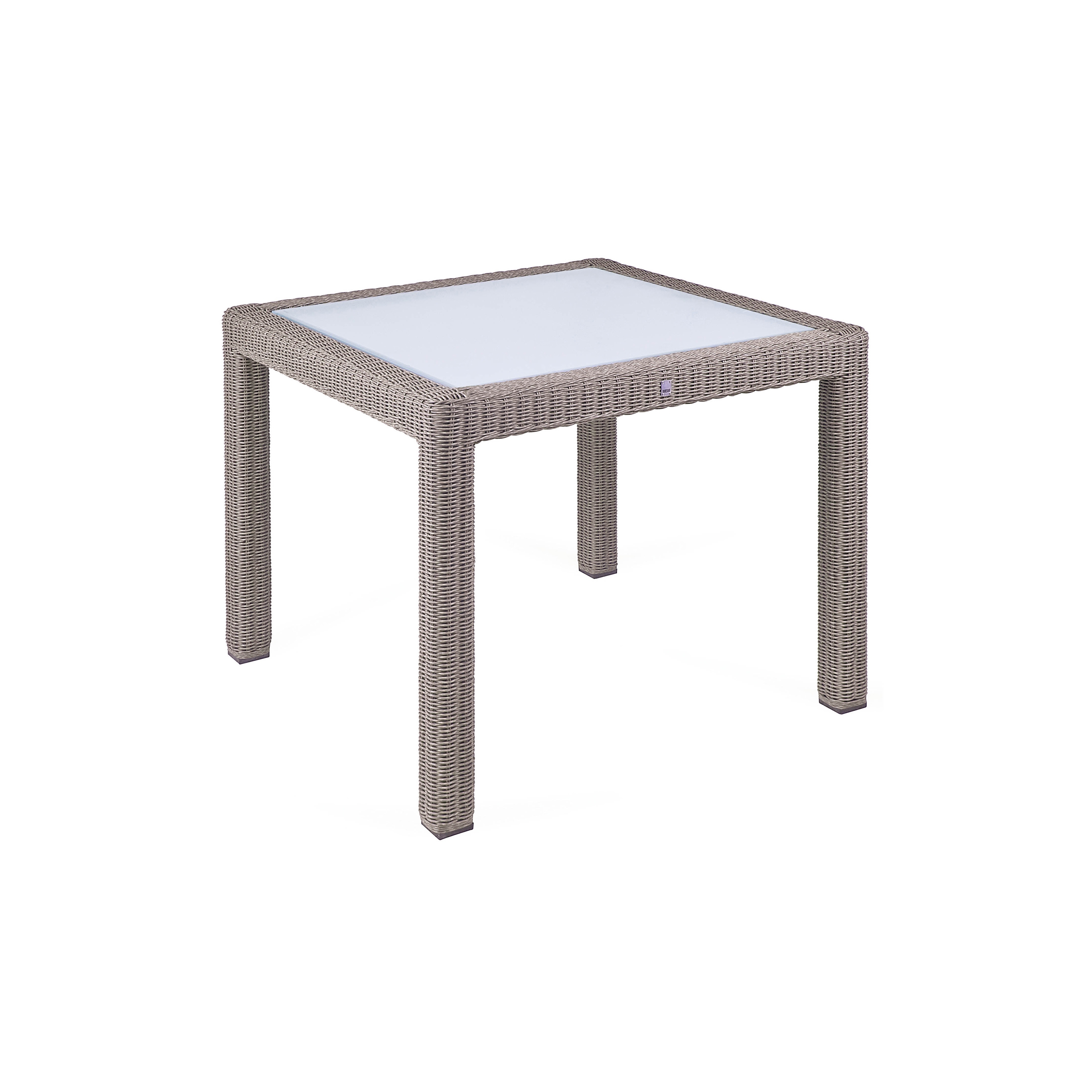 Display product Bellini | Table Bellini Koala 90X90 With Glass Top from manufacturer MBM