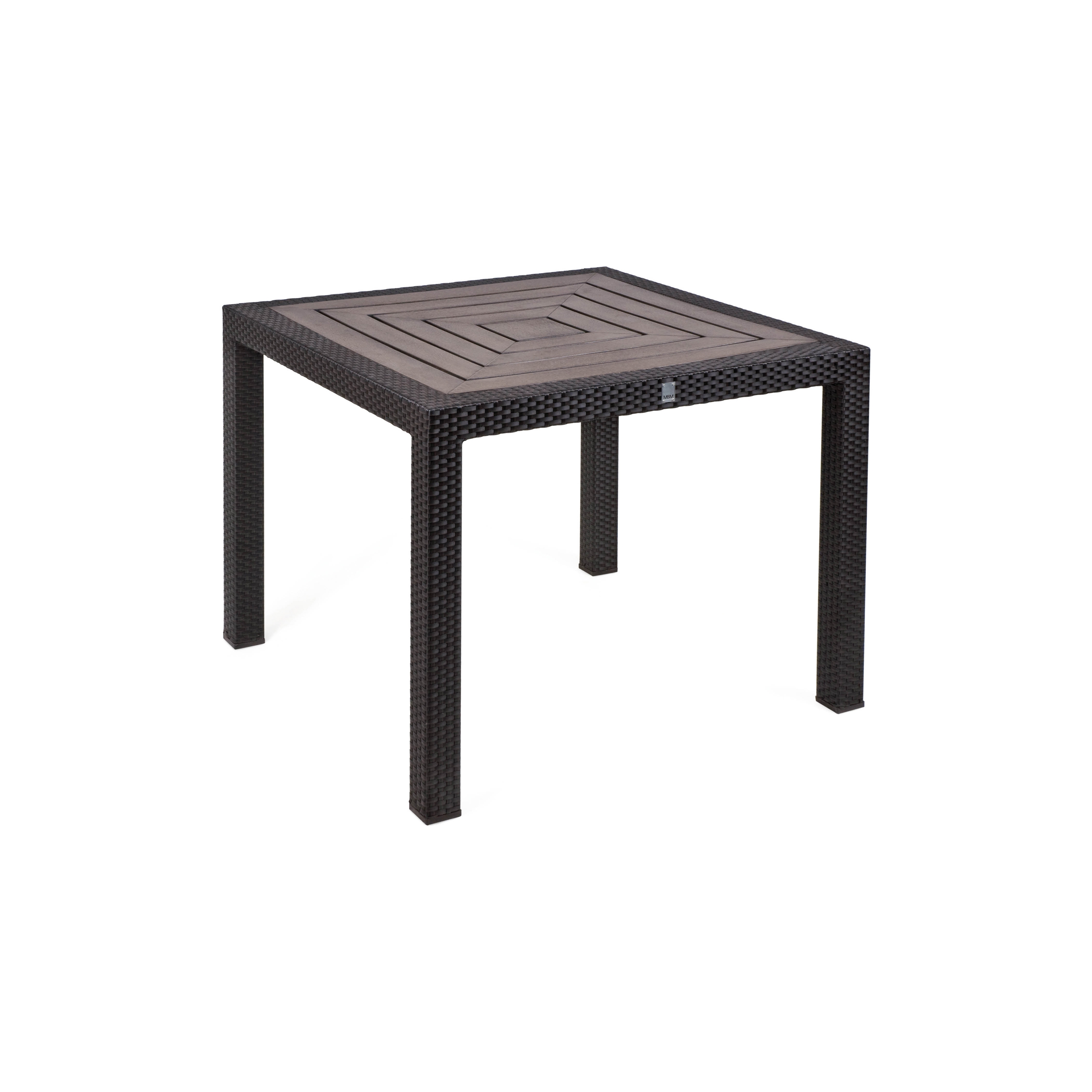 Afficher le produit Bellini | Table Bellini Mocca 90X90 With Resysta Top Siam du fabricant MBM