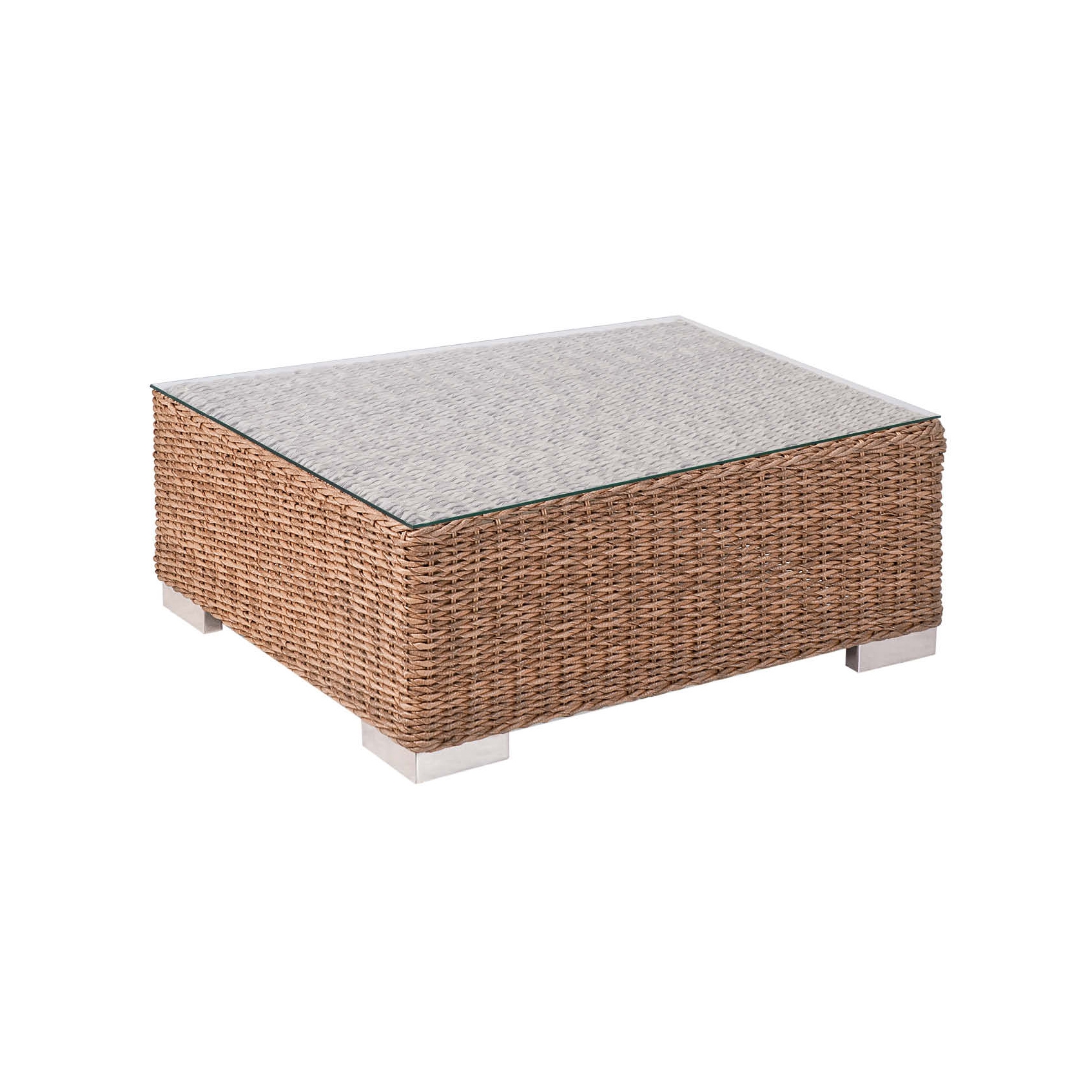 Bellini Twist | Loungetable Bellini Twist Natural 60X90 Without Glass Top