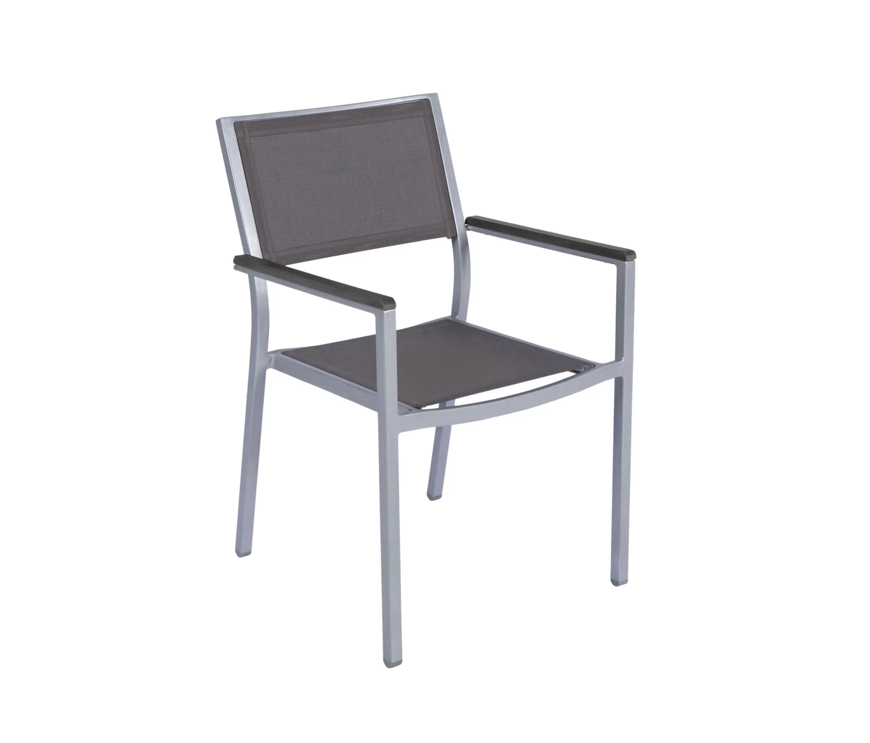 MBM - Brisbane | Sessel Brisbane Edelstahl Tex Taupe Resysta Stone Grey