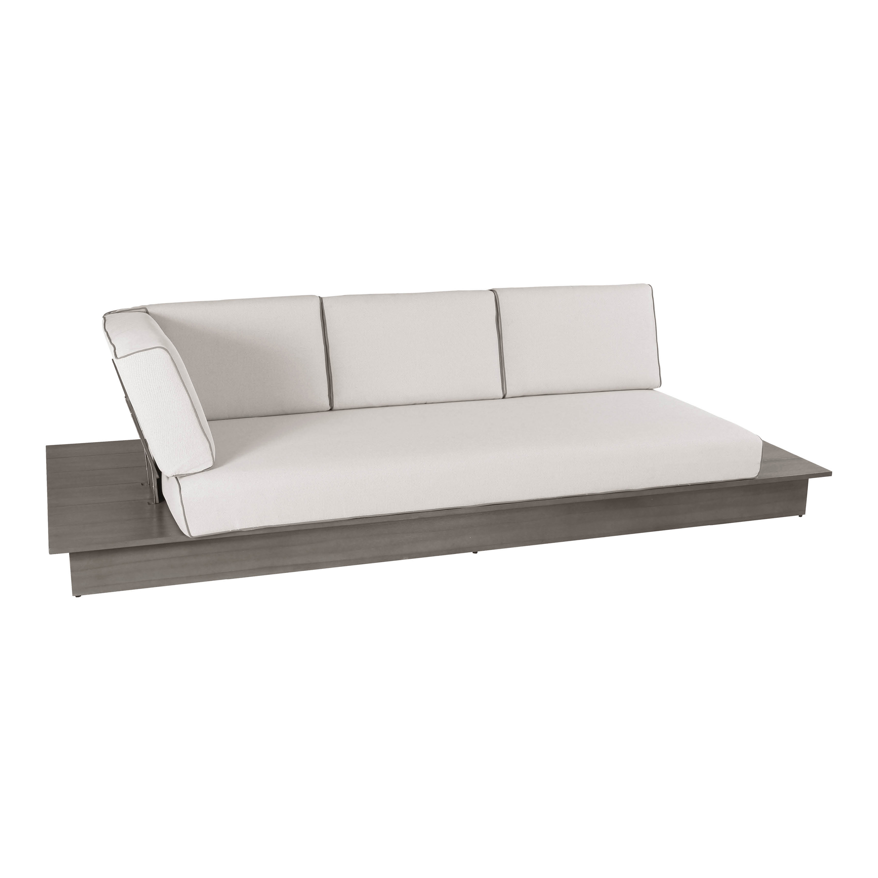 La Villa | Lounge Old Grey 3 Seater Incl. Cushion