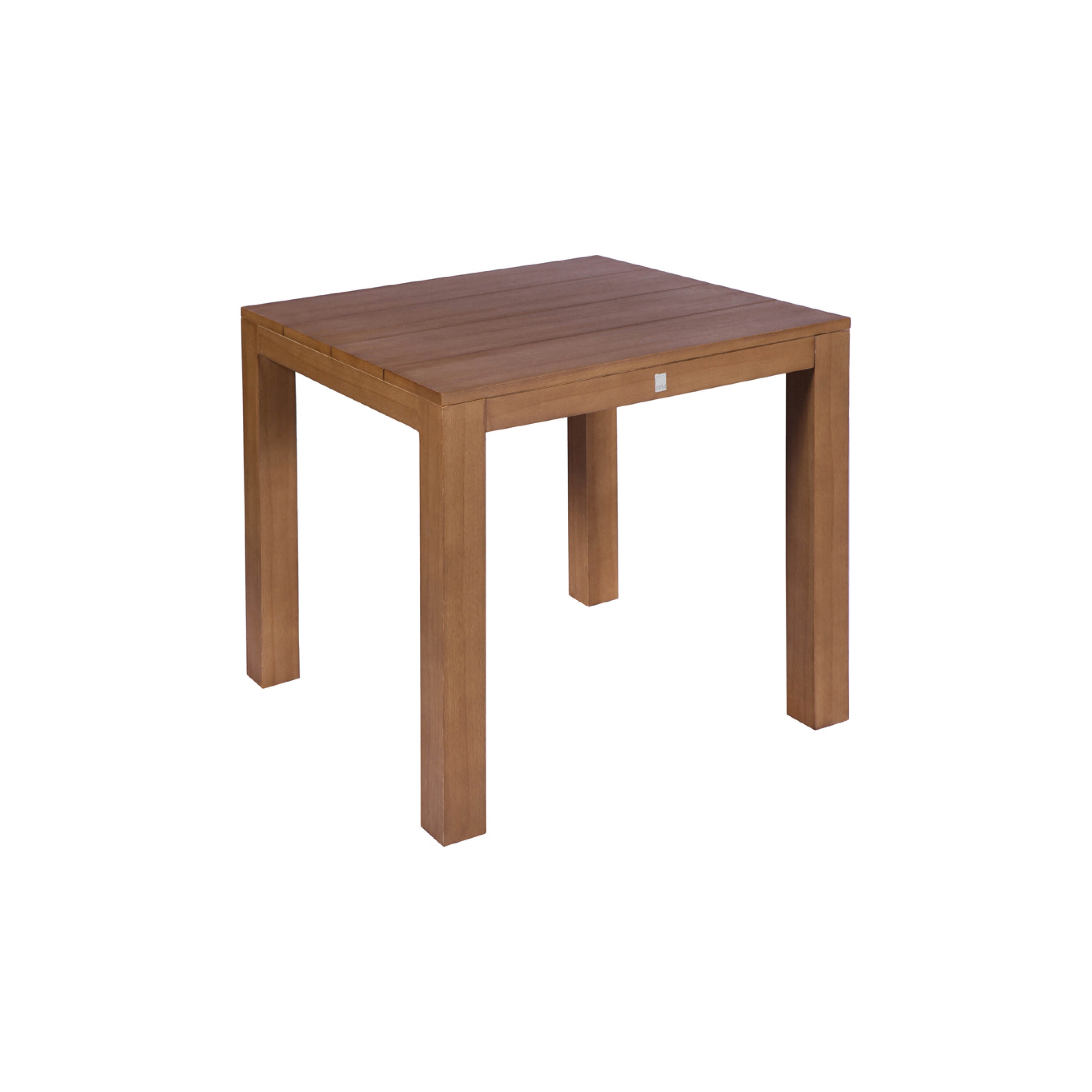 La Villa | Table La Villa Postleg 100X100 Borneo