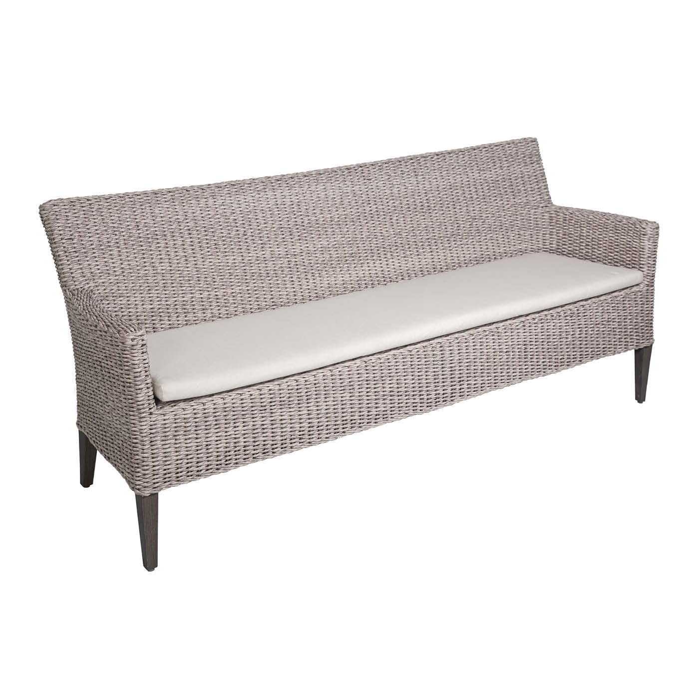 Display product Madrigal Twist | Bench Madrigal 3-Seater Twist Oyster/ Stone Grey from manufacturer MBM