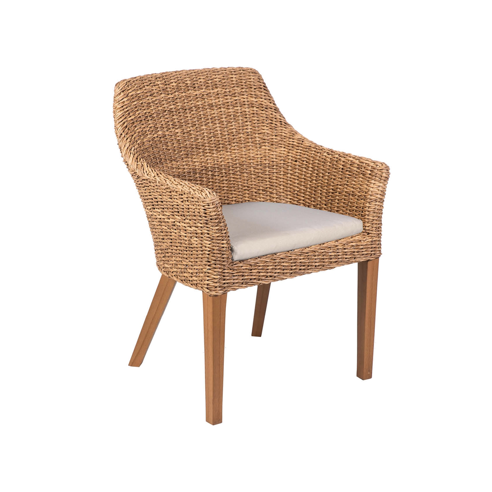 Display product Tortuga | Armchair Tortuga Twist Natur / Borneo from manufacturer MBM