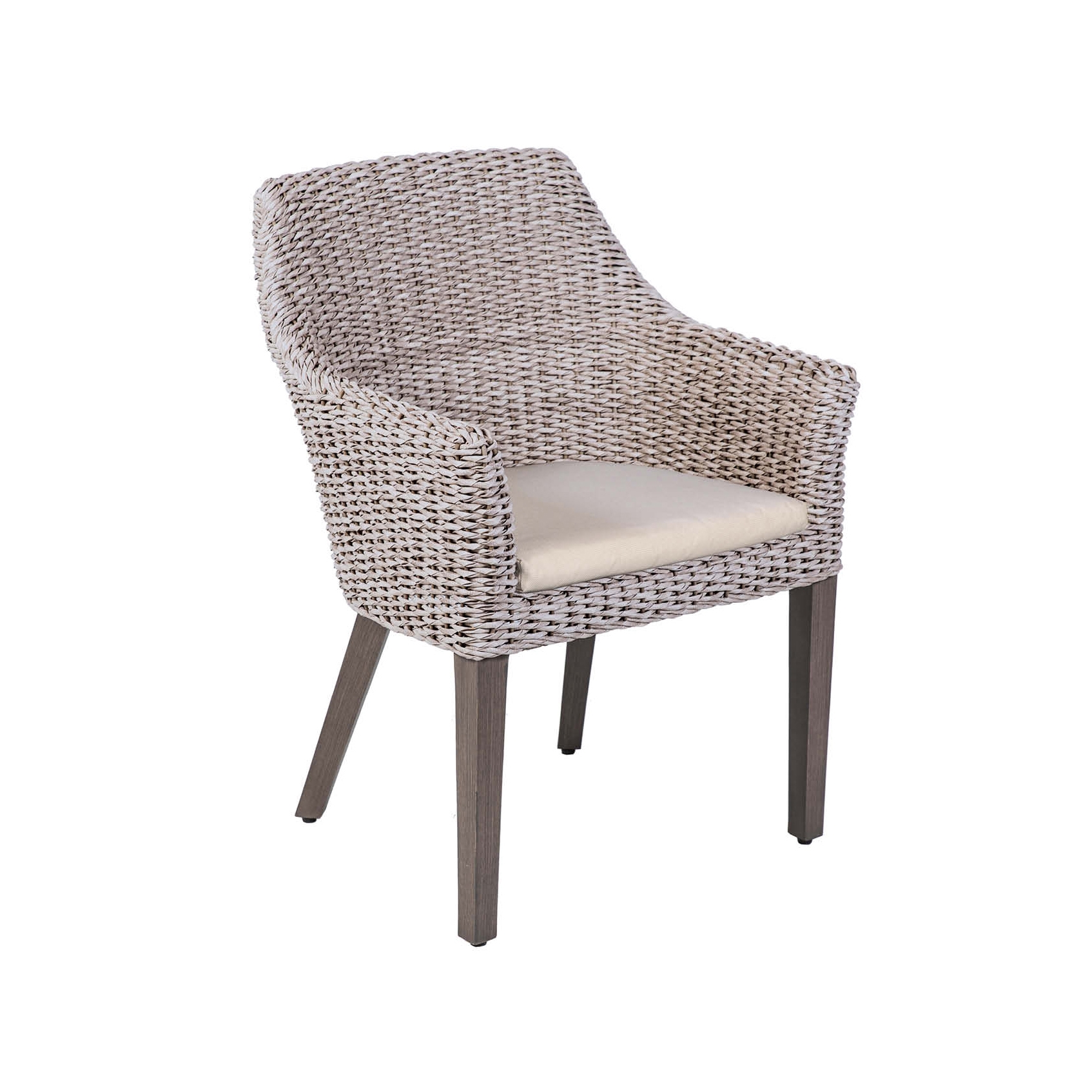 Tortuga | Armchair Tortuga Twist Oyster / Stone Grey