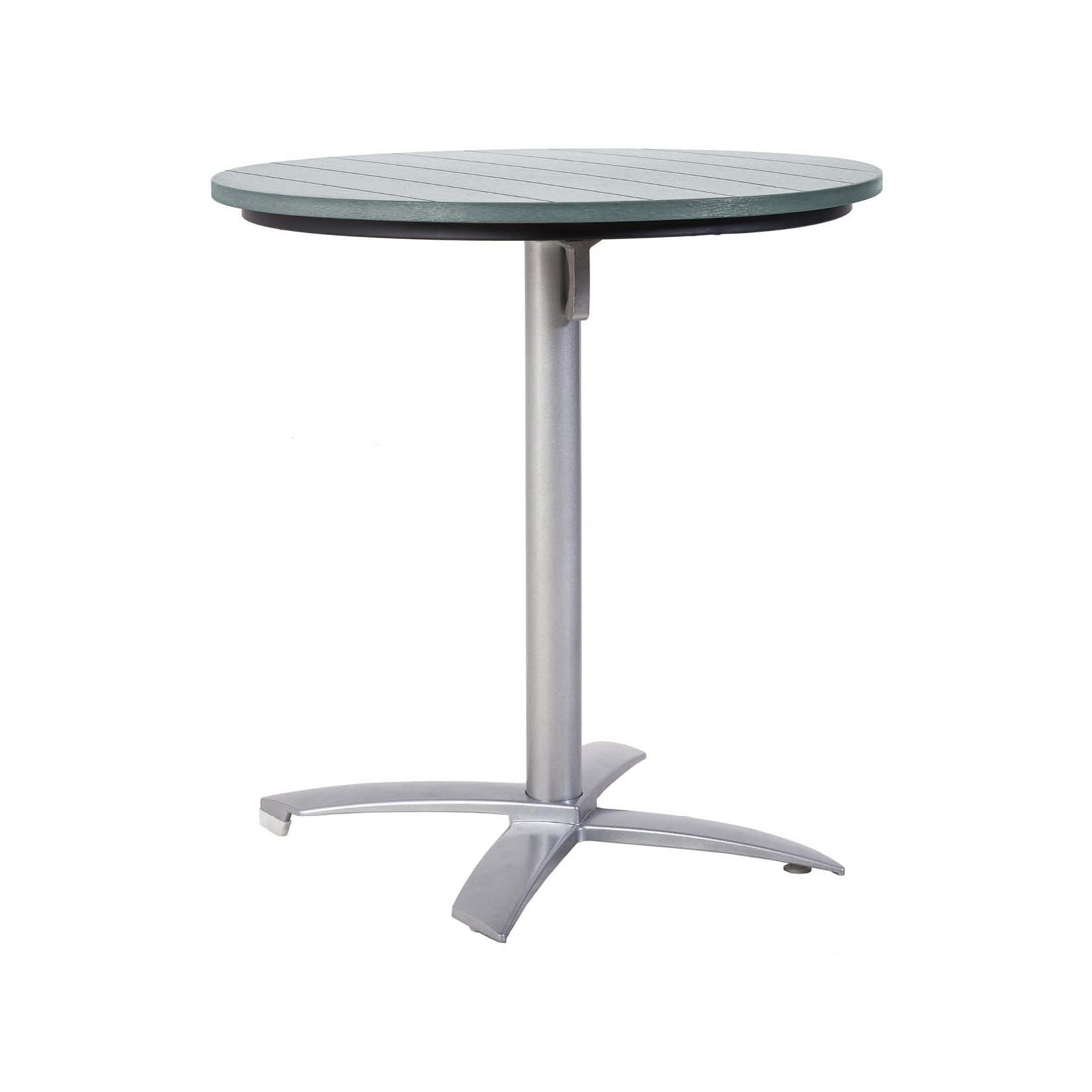 Display product Victory | BarTable Stone Grey, Aluminium, Ø 70 cm from manufacturer MBM