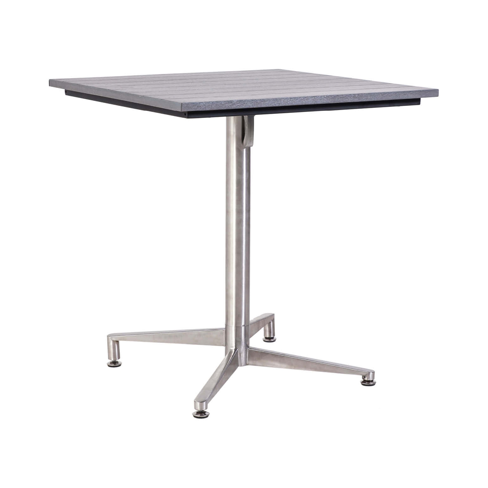Produkt Victory | Bartisch Stone Grey Edelstahl, 70 x 70 cm des Herstellers MBM anzeigen