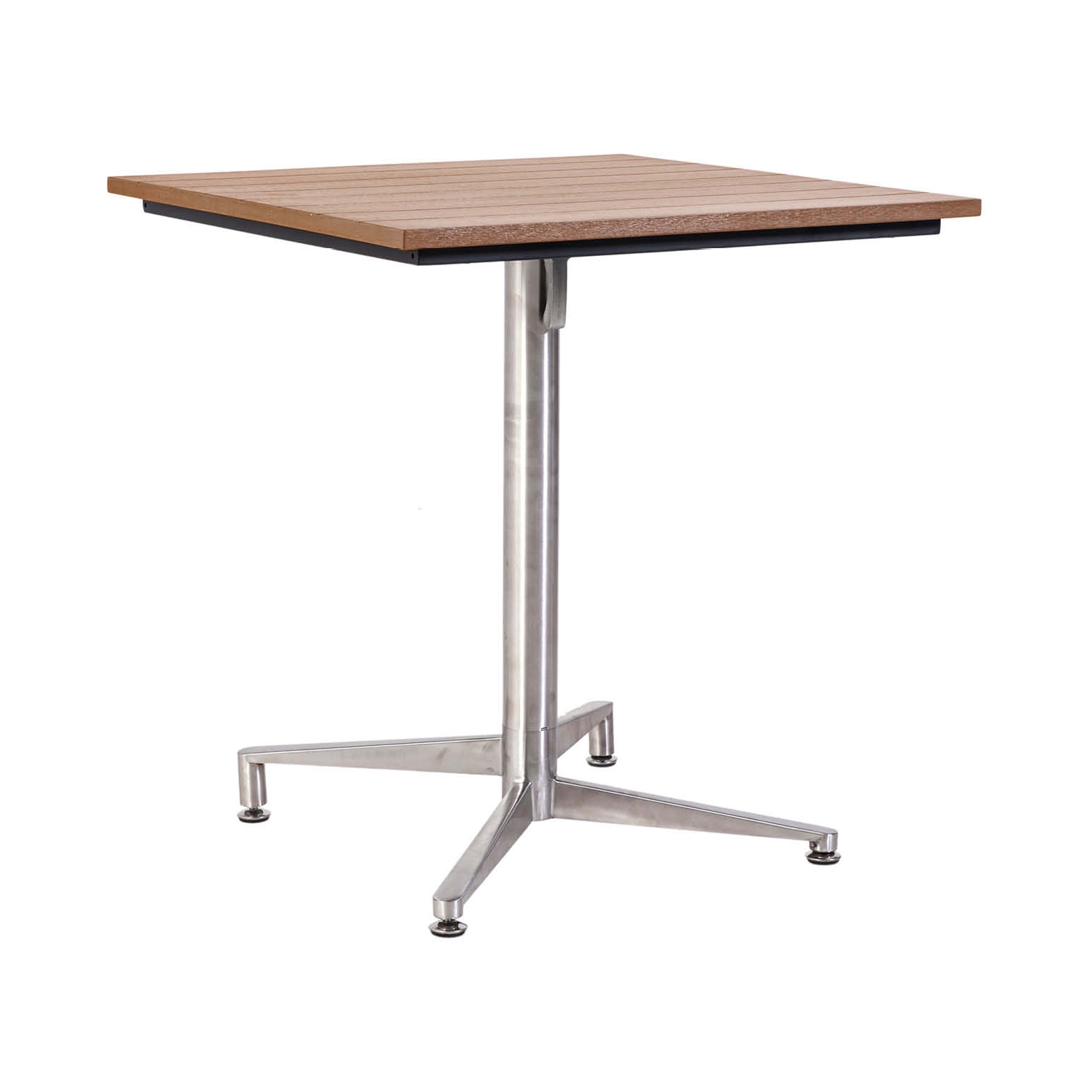 Mostrar el producto Victory | BarTable Sumatra Stainless Steel, 70 x 70 cm del fabricante MBM