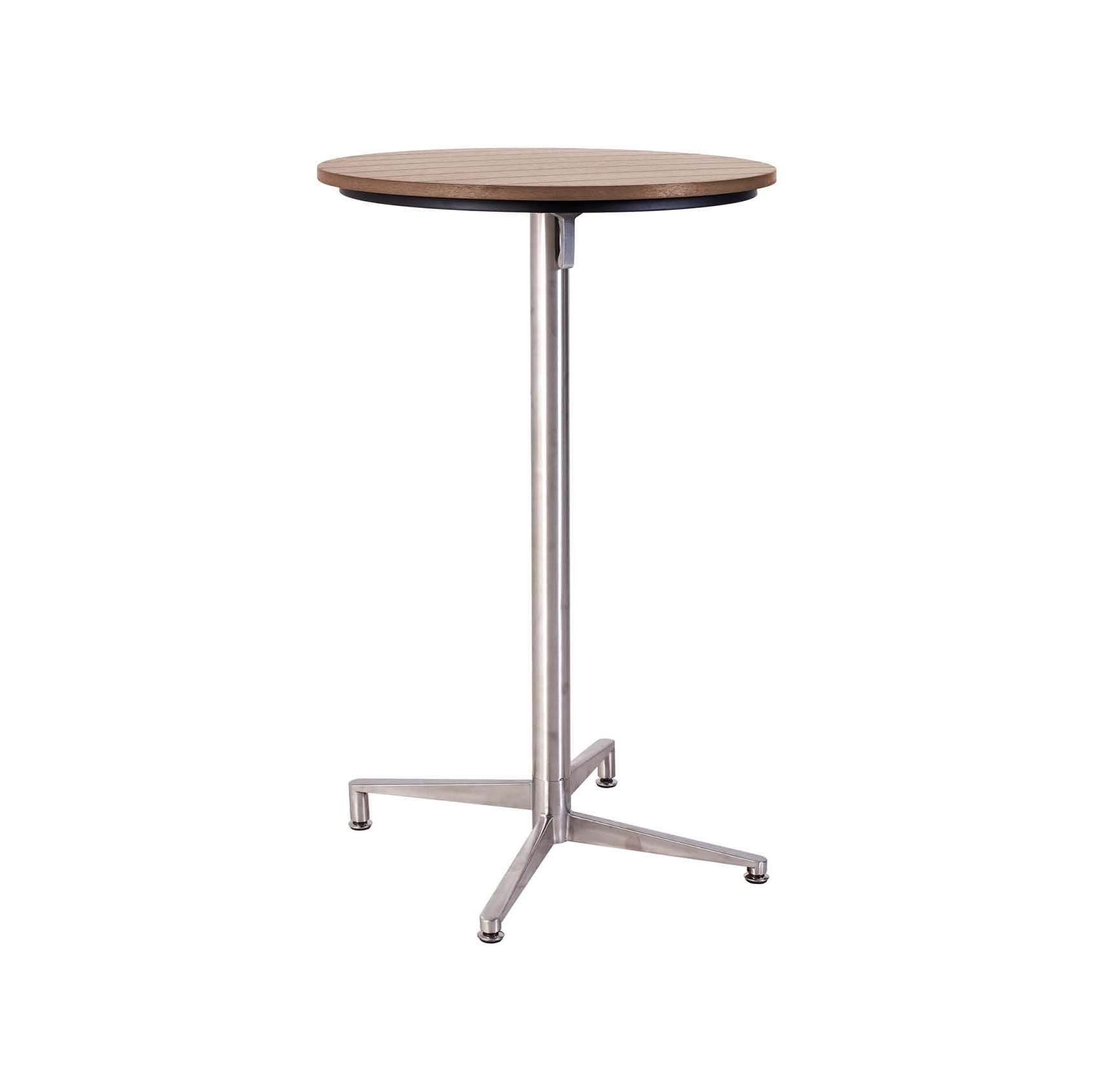 Display product Victory | High BarTable Sumatra Stainless Steel, 70 x 70 cm from manufacturer MBM