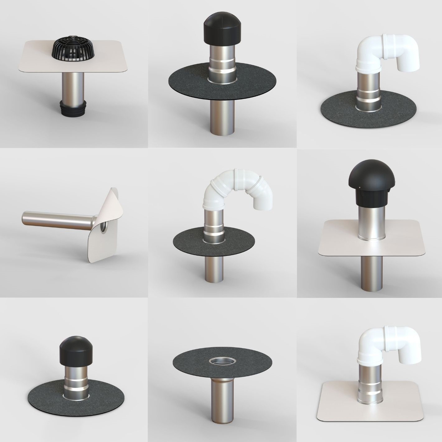 OUR FLAT ROOF SOLUTIONS WITH ALIT COMPONENTS