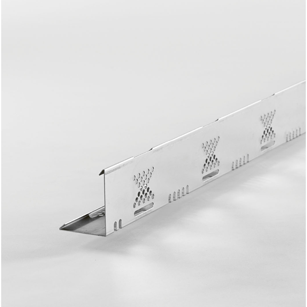 Display product b/s/t Universal stainless steel paving border rail from manufacturer b/s/t