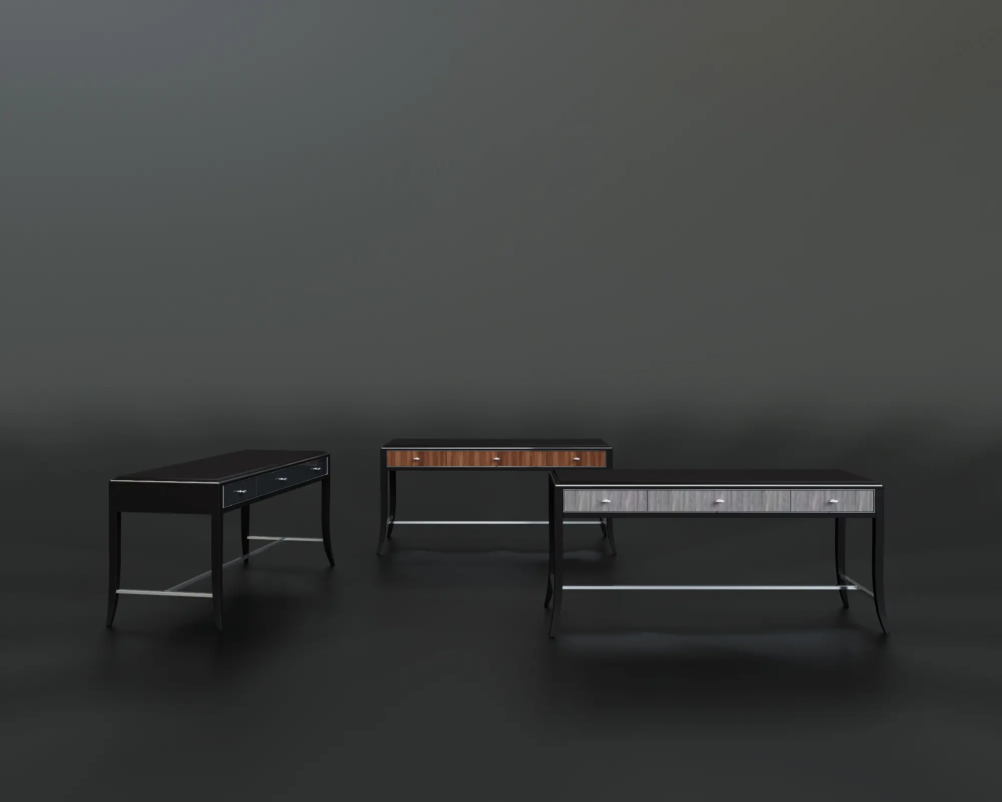 ITALIANELEMENTS - Relief | Dining table - Black Walnut