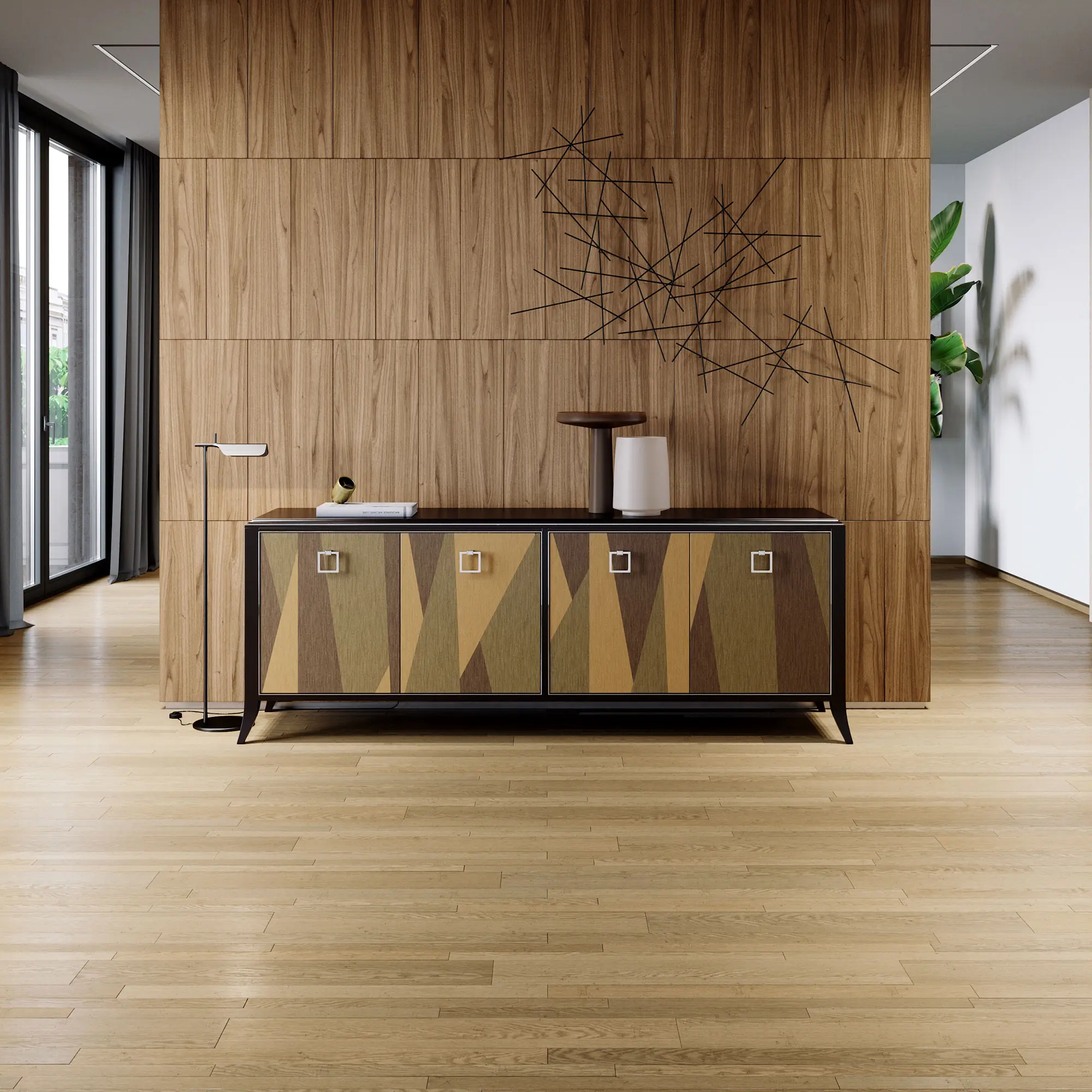 ITALIANELEMENTS - Relief | Sideboard  -  Gamp Triplex