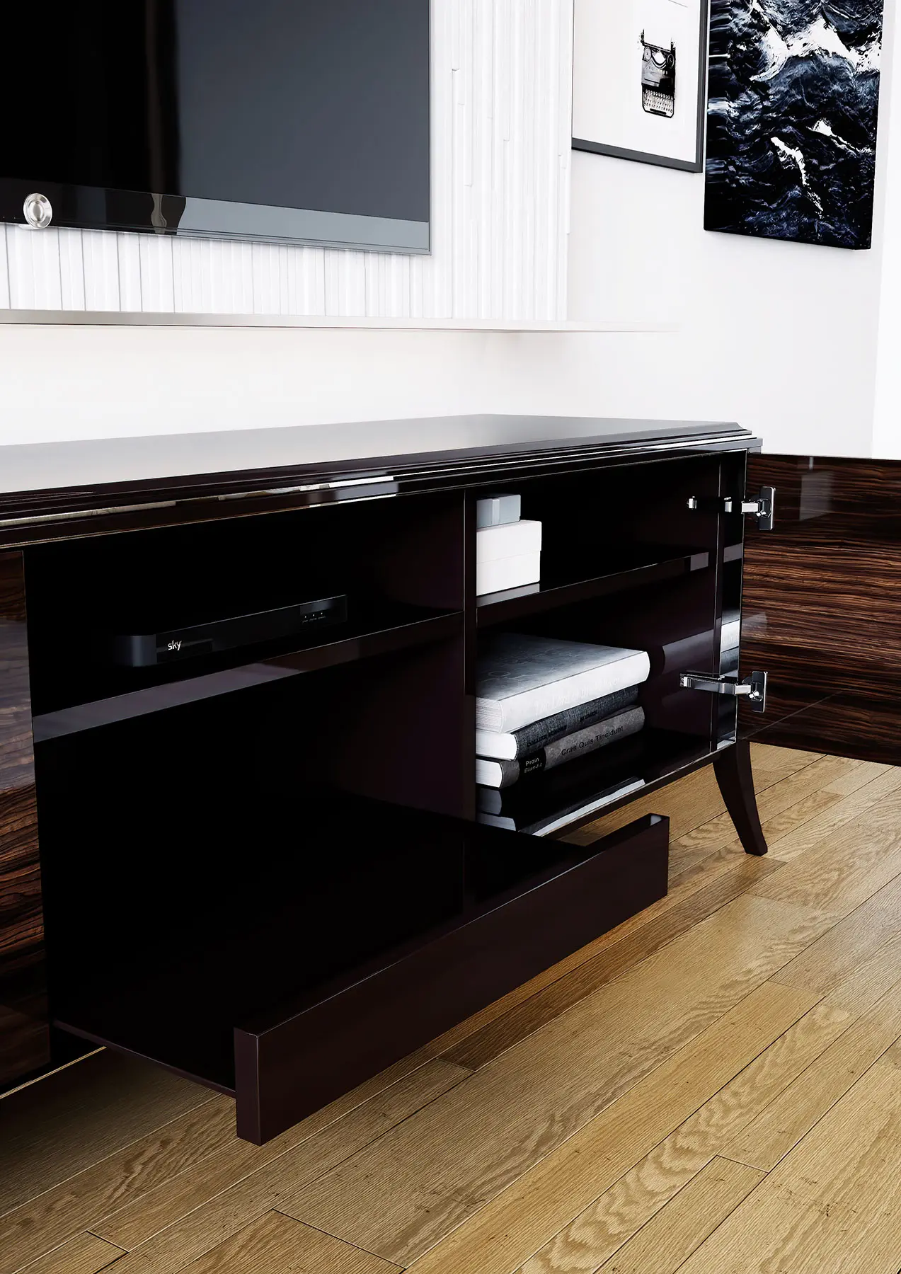 ITALIANELEMENTS - Relief | Console - Smoked Eucalyptus