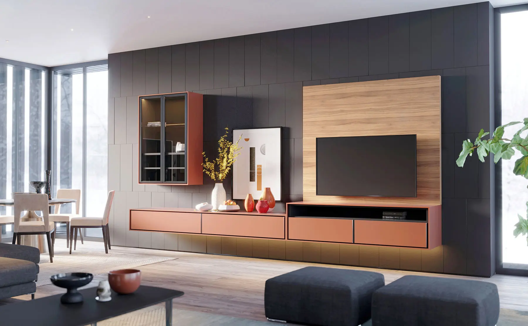 ITALIANELEMENTS - Mode | Wall units - Day Systems