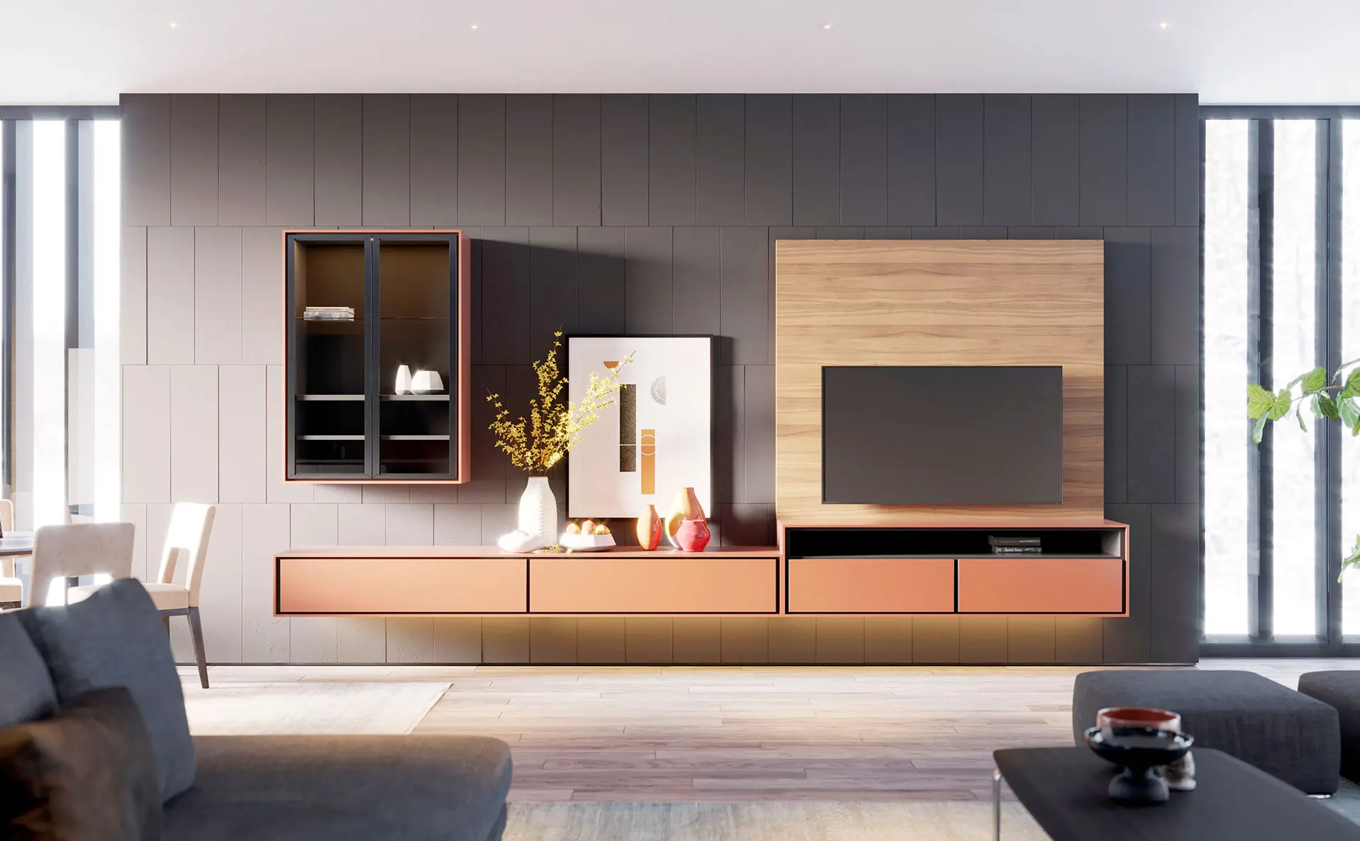 ITALIANELEMENTS - Mode | Wall units - Day Systems