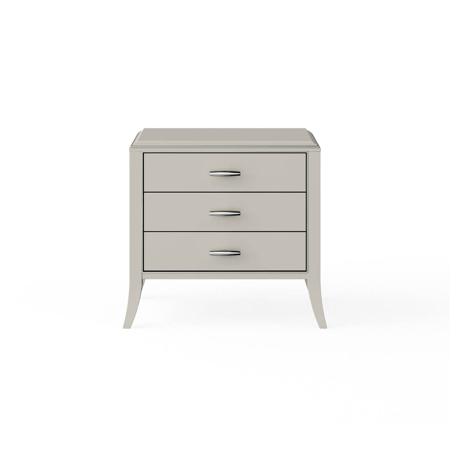 Mostra il prodotto Relief | Comodino - White mat lacquer del produttore ITALIANELEMENTS