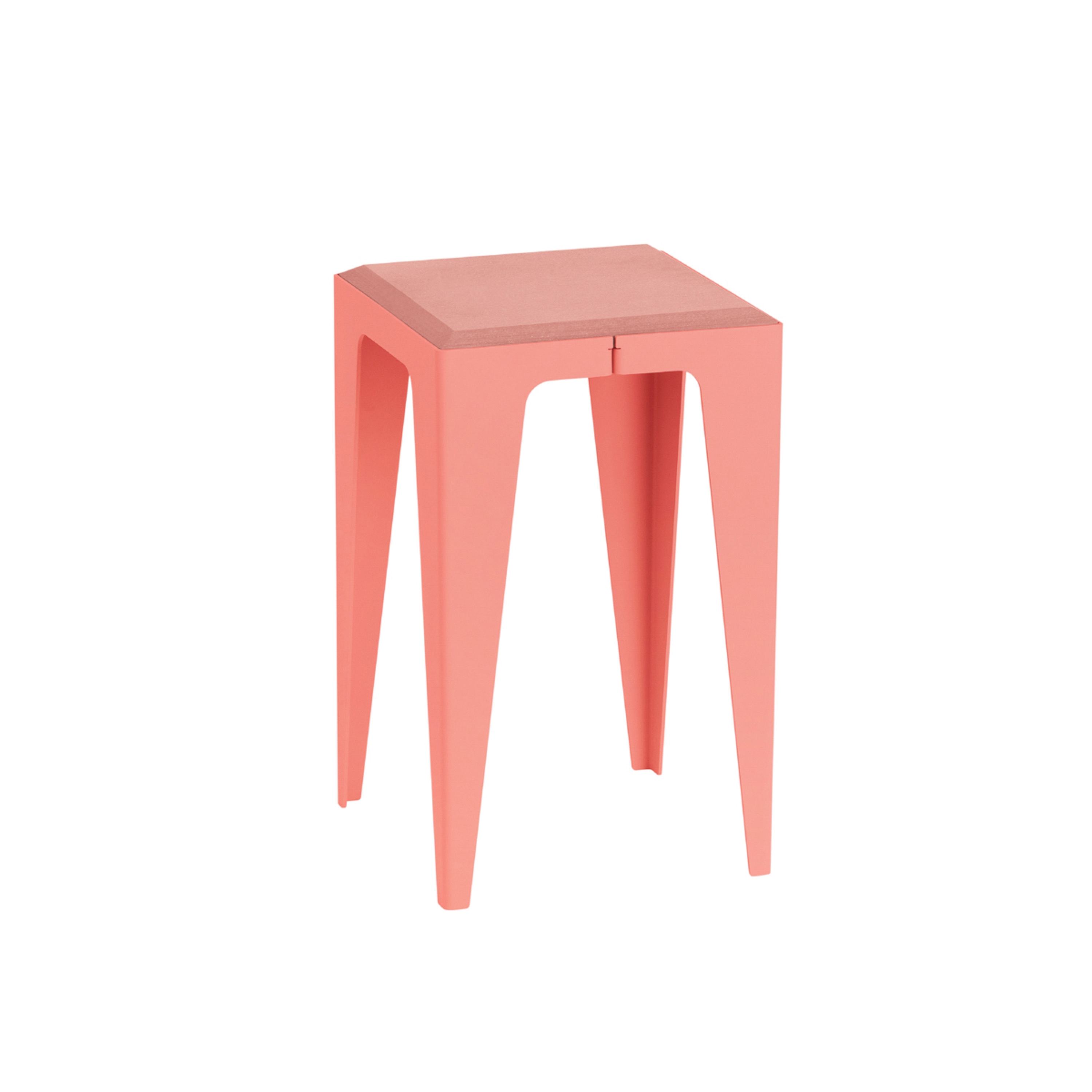 |chamfer| Hocker Kalypso-Rot