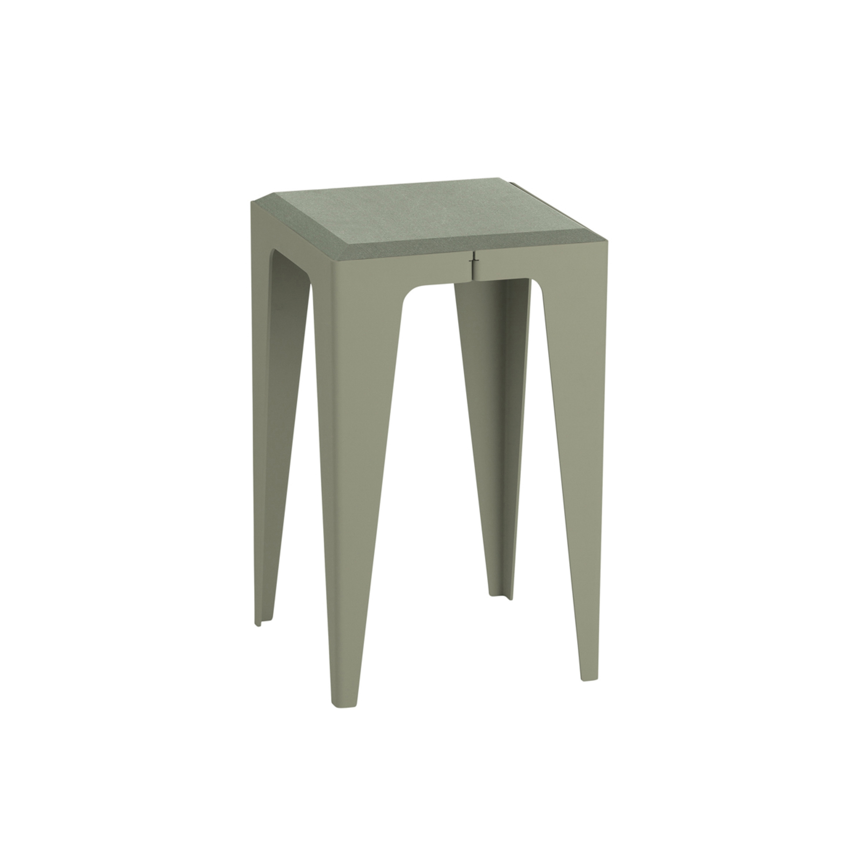 |chamfer| Hocker Lavendelblatt-Grün