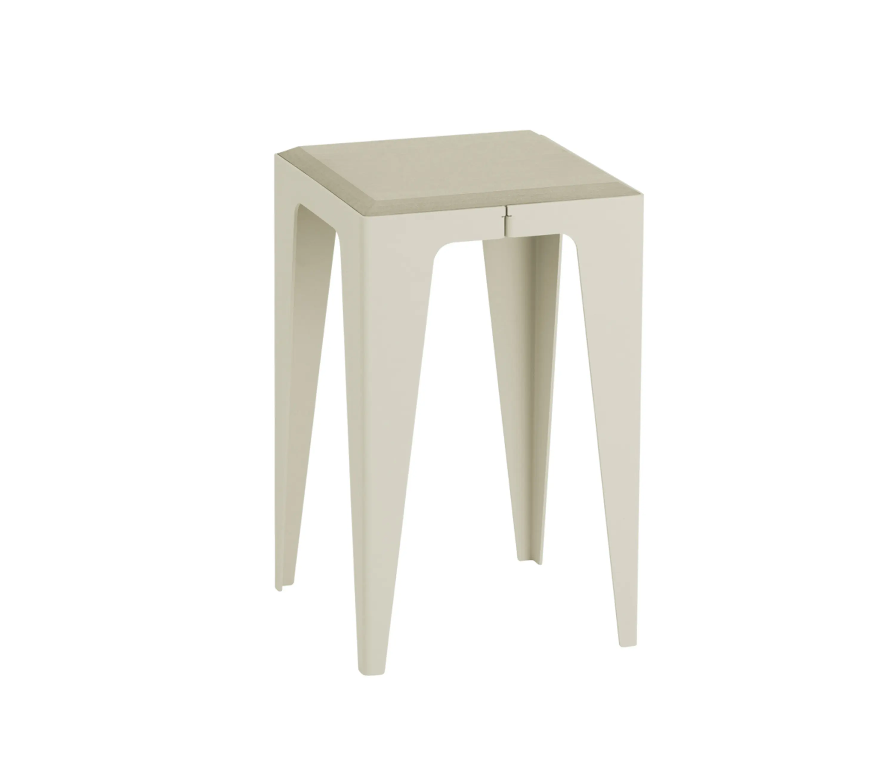 WYE - |chamfer| Stool Silk-Grey