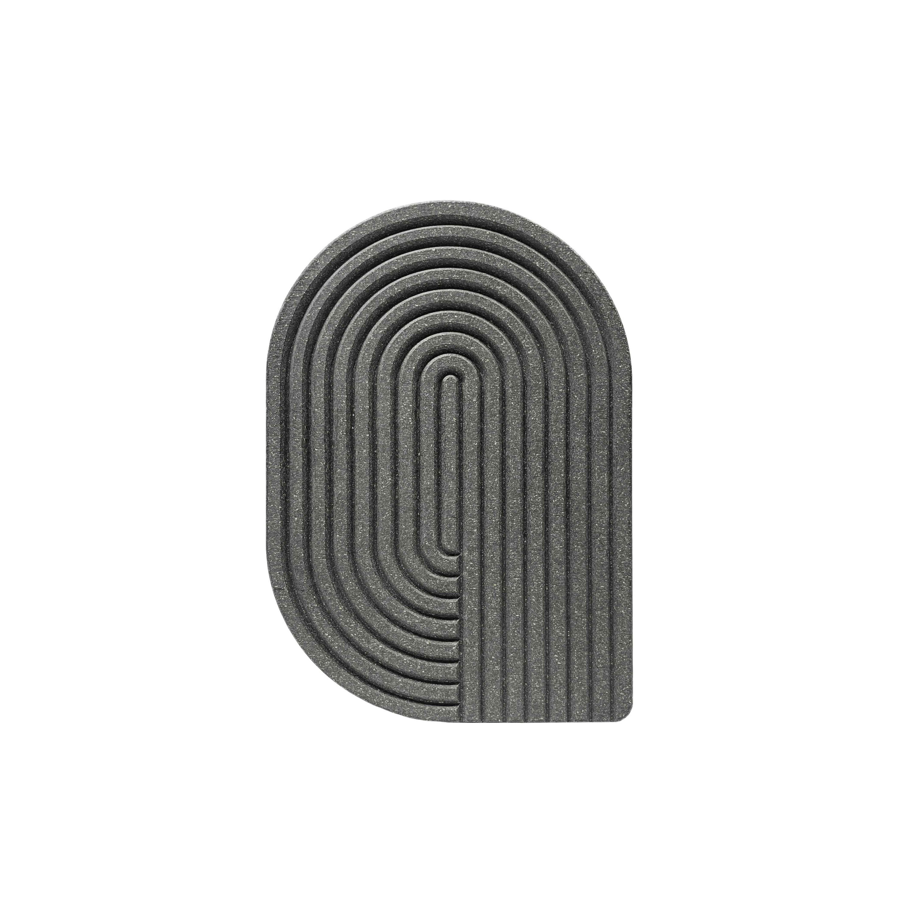 |accessoires| |lines| Kitchen Tray Small Schiefer-Schwarz