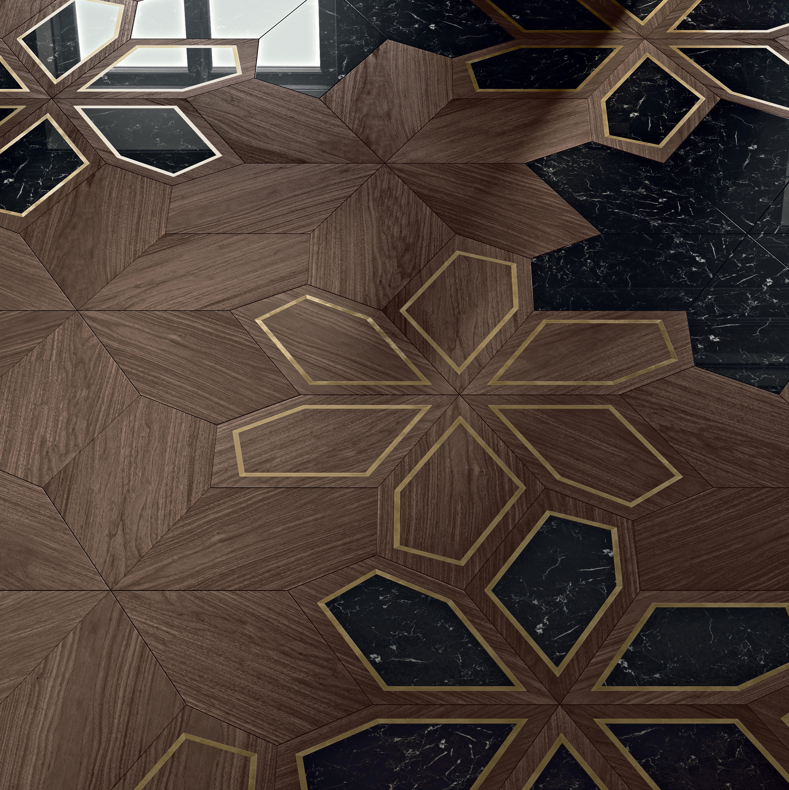 Afficher le produit Design Panels | Azalea Ca' Bollani du fabricant Foglie d’Oro