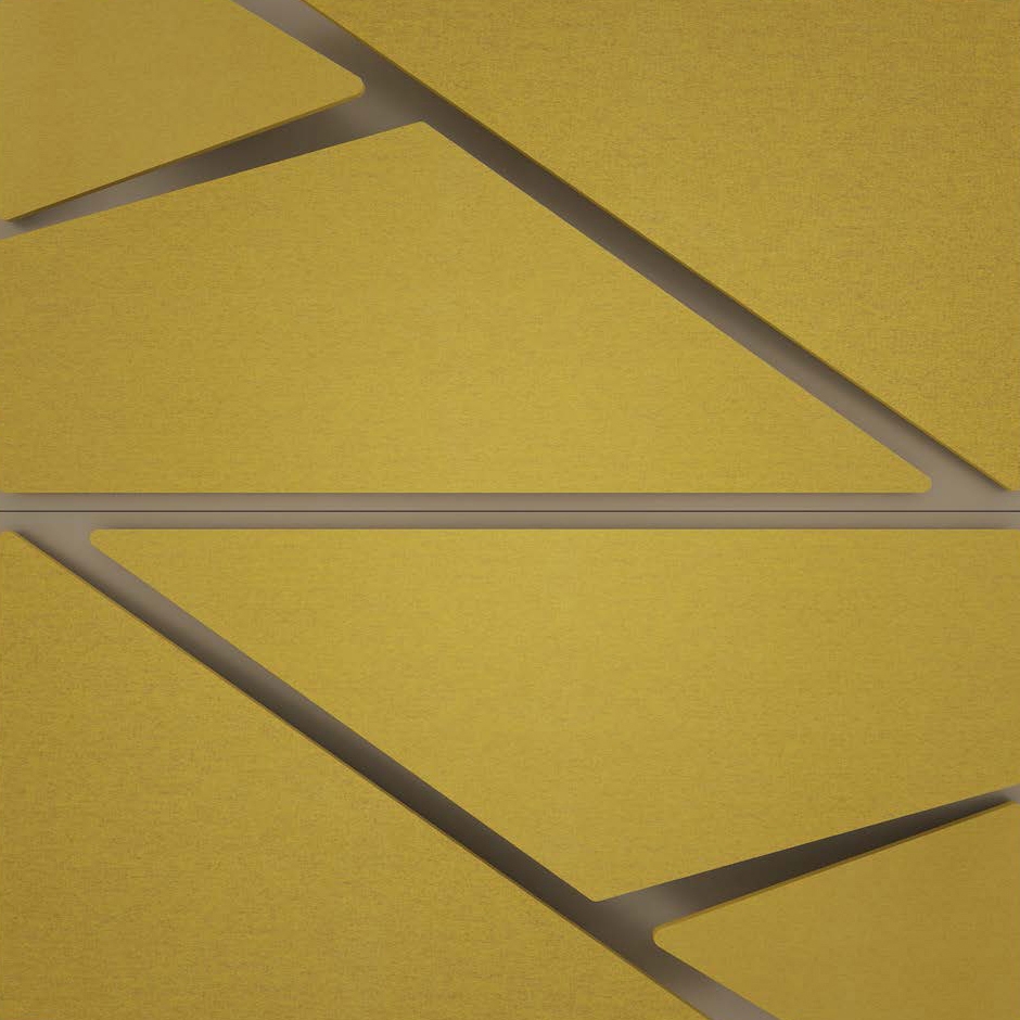 Deta Panel Grey Lacquer Matte & Fabric