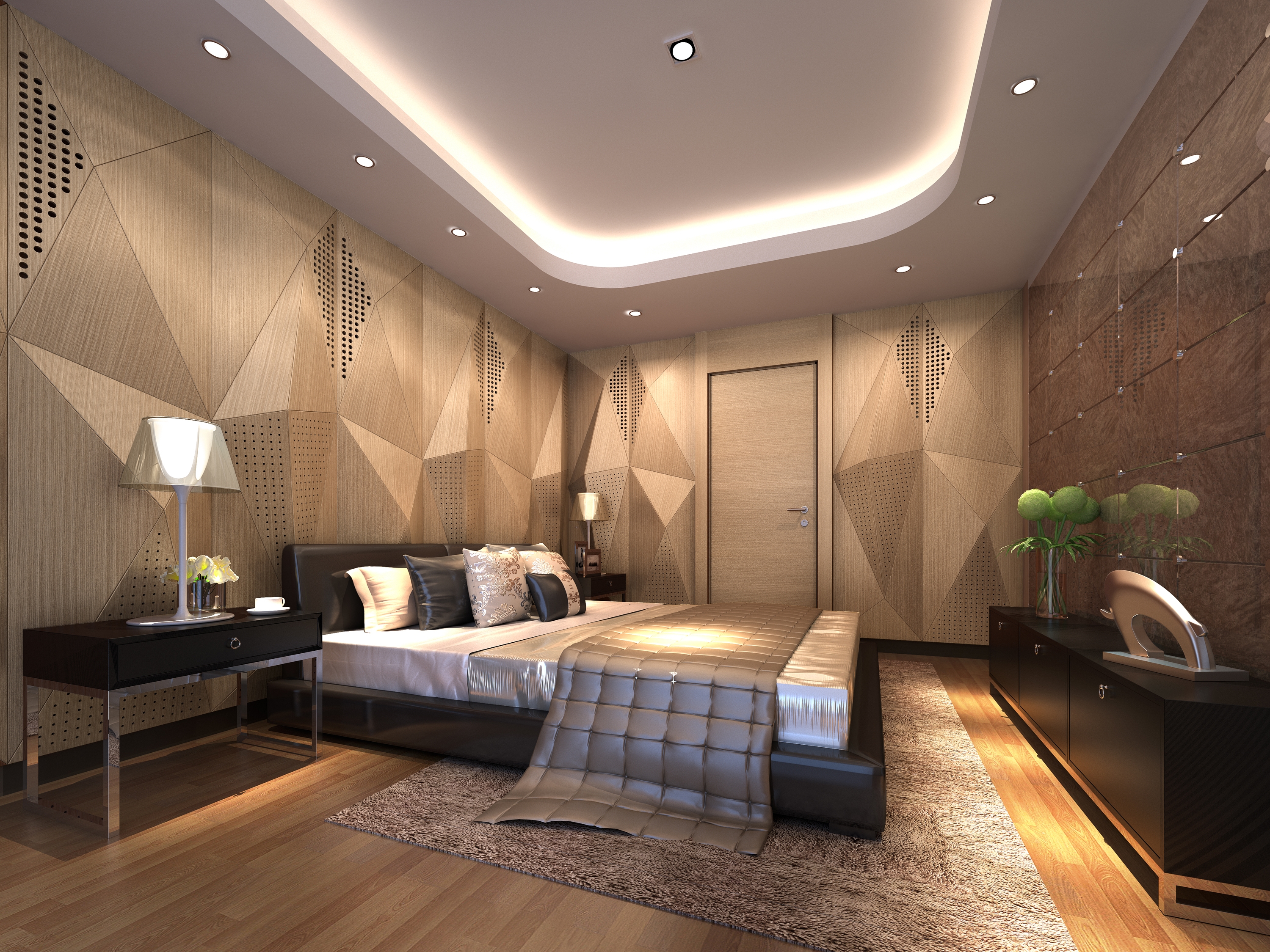 Display product Geta Panel-A Oak With Mix Perforation from manufacturer Mikodam