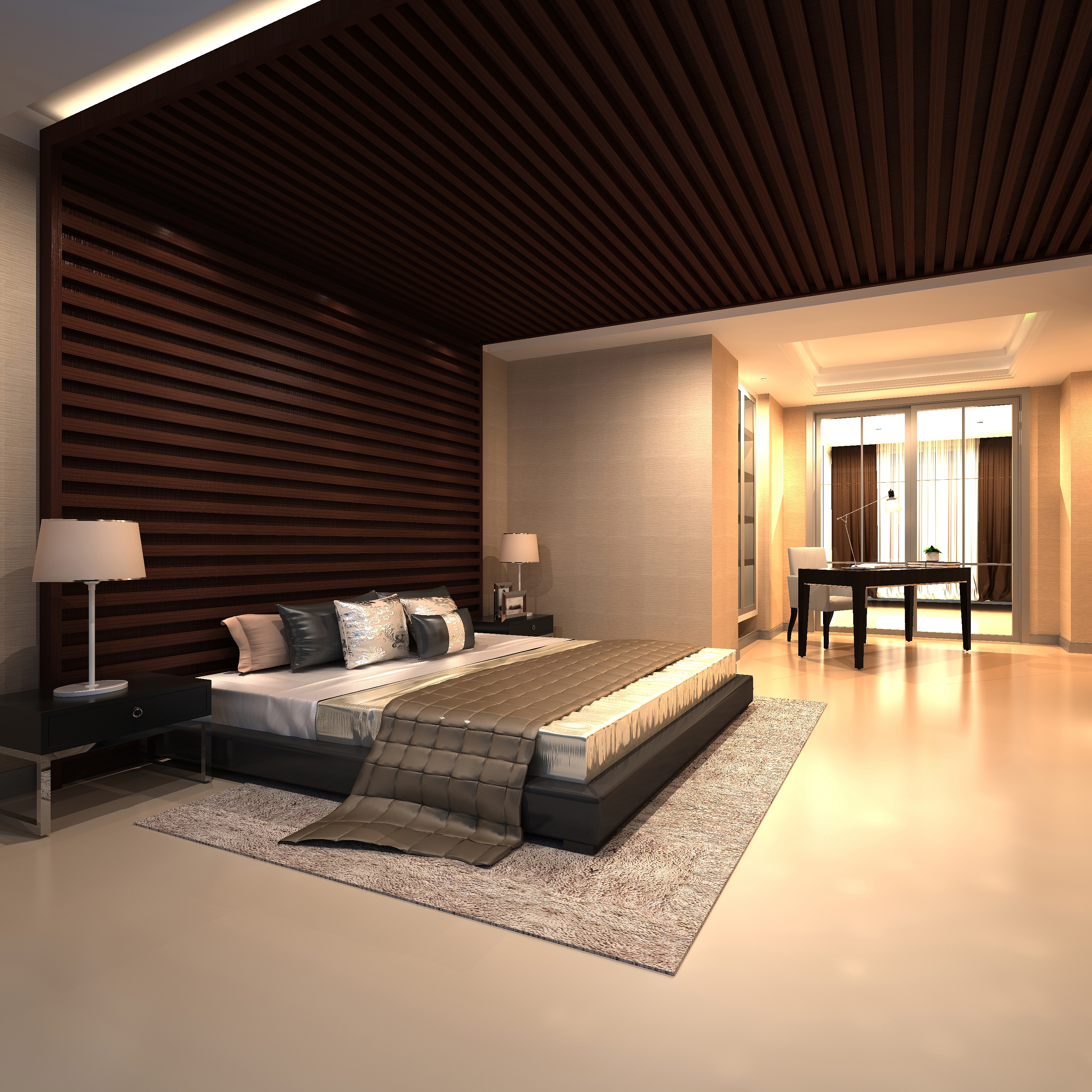 Display product Kara Panel Walnut from manufacturer Mikodam