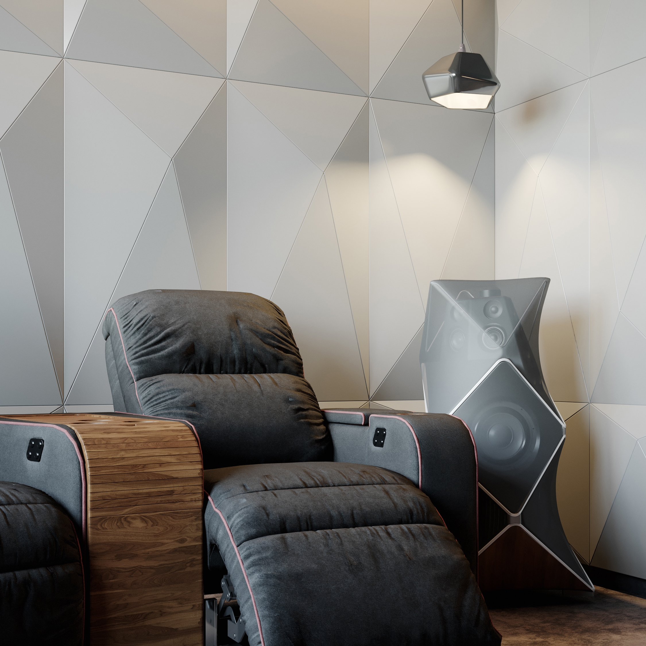 Display product Pira Panel A White Lacquer Matte from manufacturer Mikodam