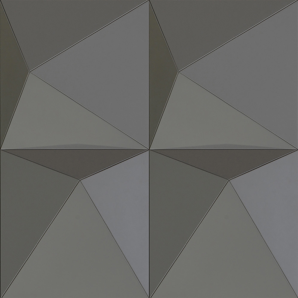 Pira Panel B Grey Lacquer Matte