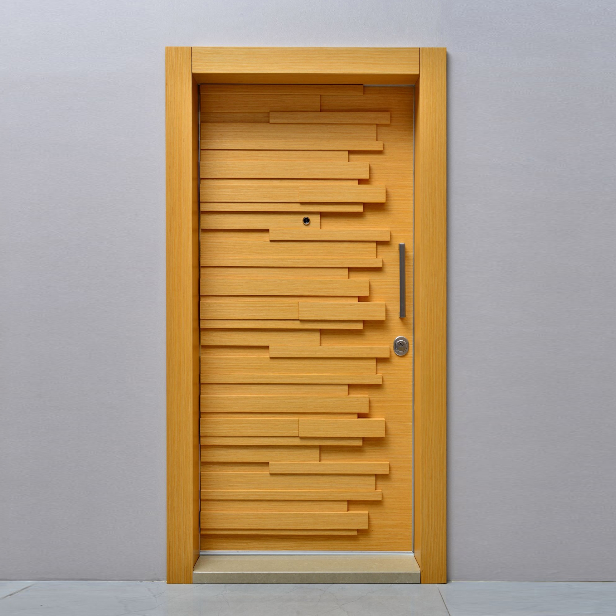 Produkt Sapa Door With One Of Natural Wood Veneer (Walnut, Teak, Oak, Whitened Oak), Lacquer (Anthracite, Grey, White) des Herstellers Mikodam anzeigen
