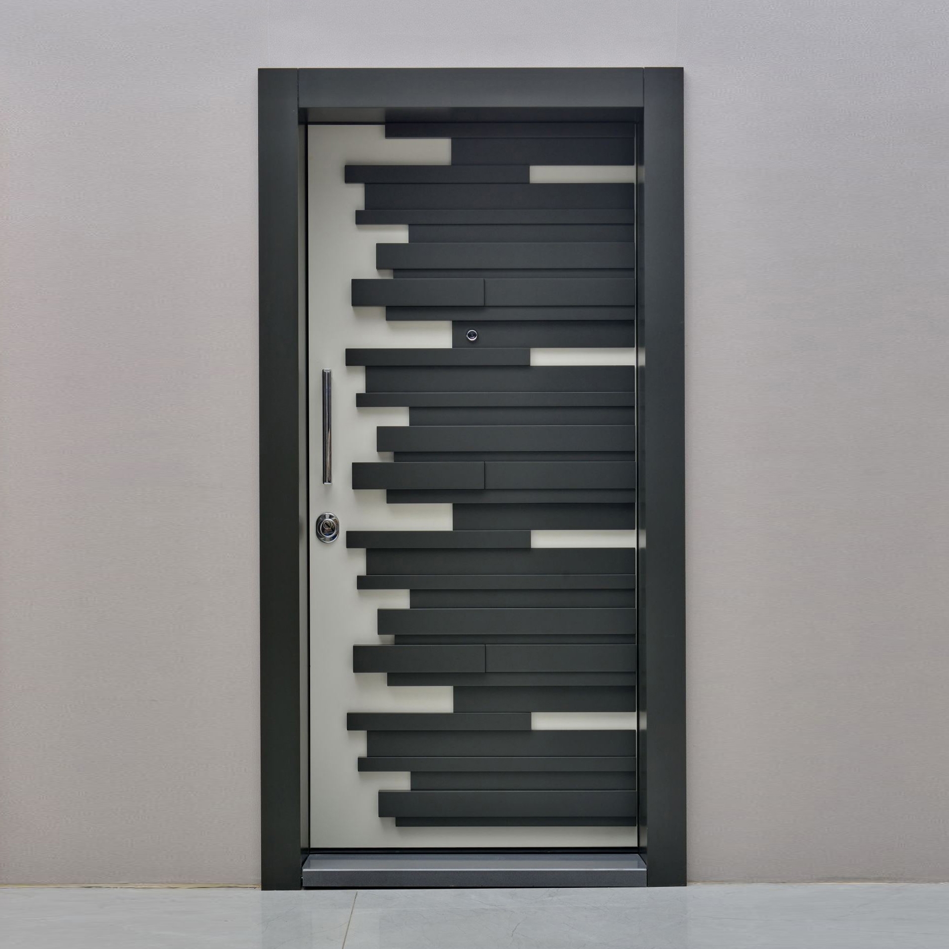 Sapa Door With One Of Natural Wood Veneer (Walnut, Teak, Oak, Whitened Oak), Lacquer (Anthracite, Grey, White)