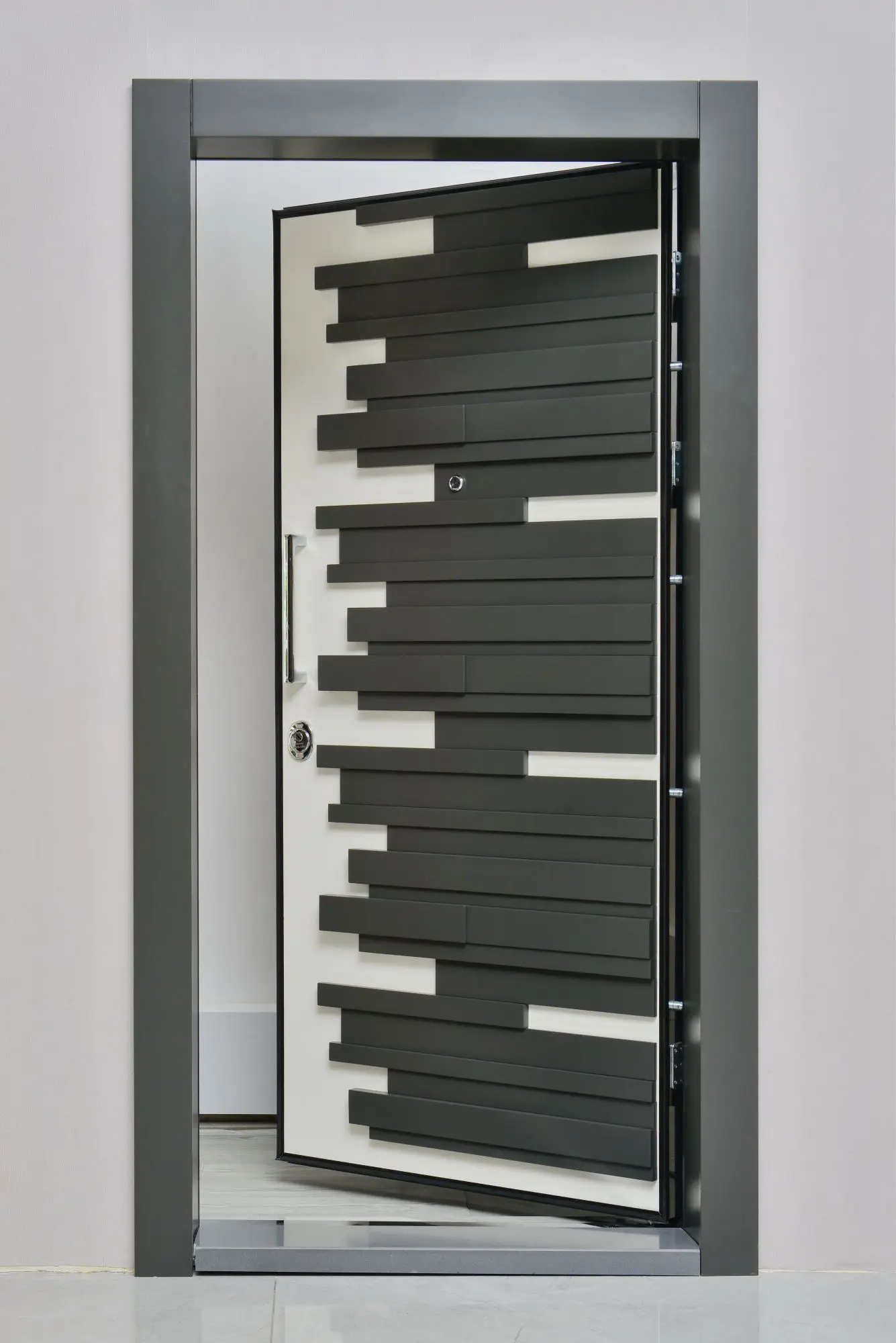 Mikodam - Sapa Door With One Of Natural Wood Veneer (Walnut, Teak, Oak, Whitened Oak), Lacquer (Anthracite, Grey, White)