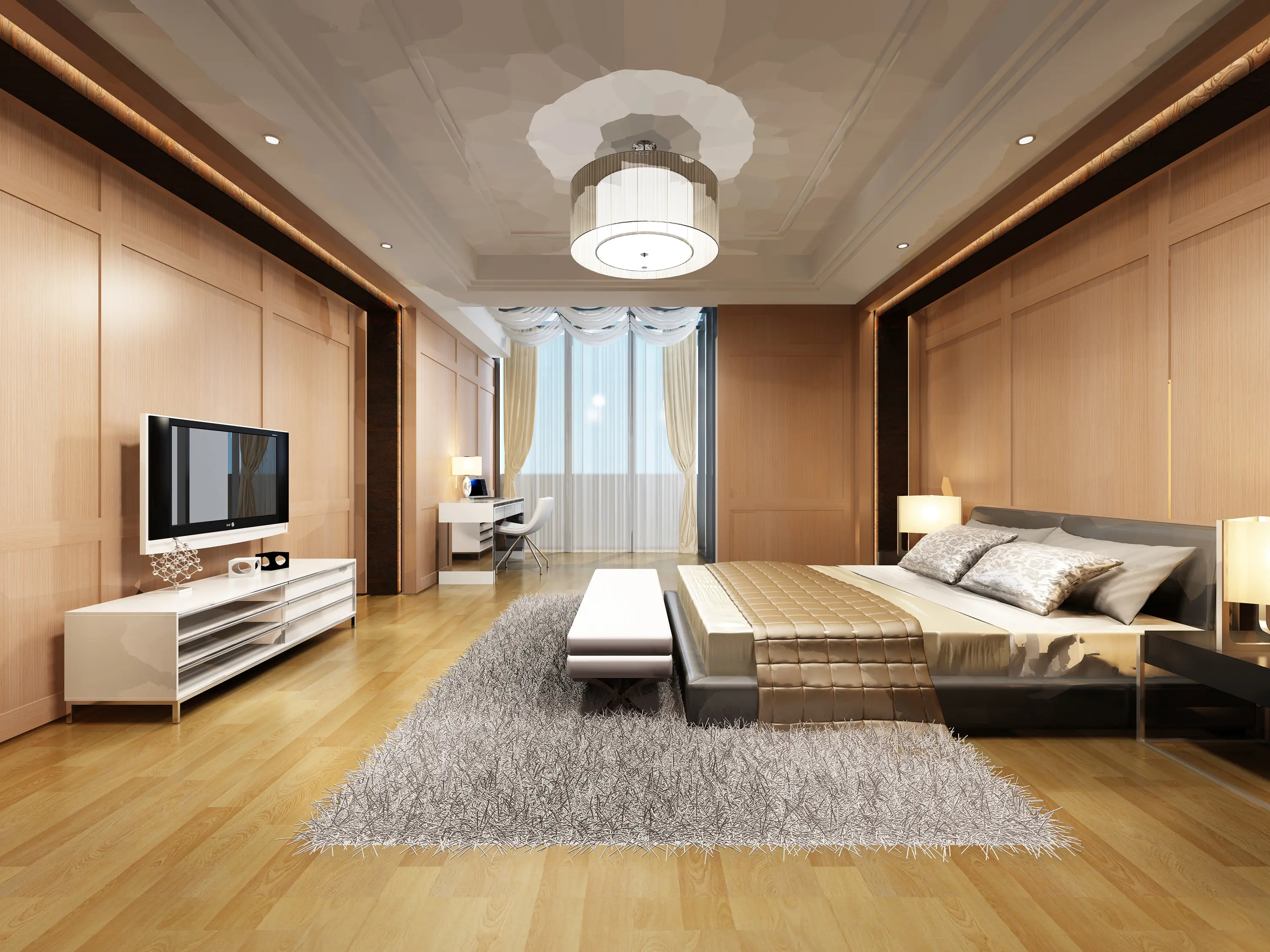 Mikodam - Toba Column Whitened Oak & Walnut Wood