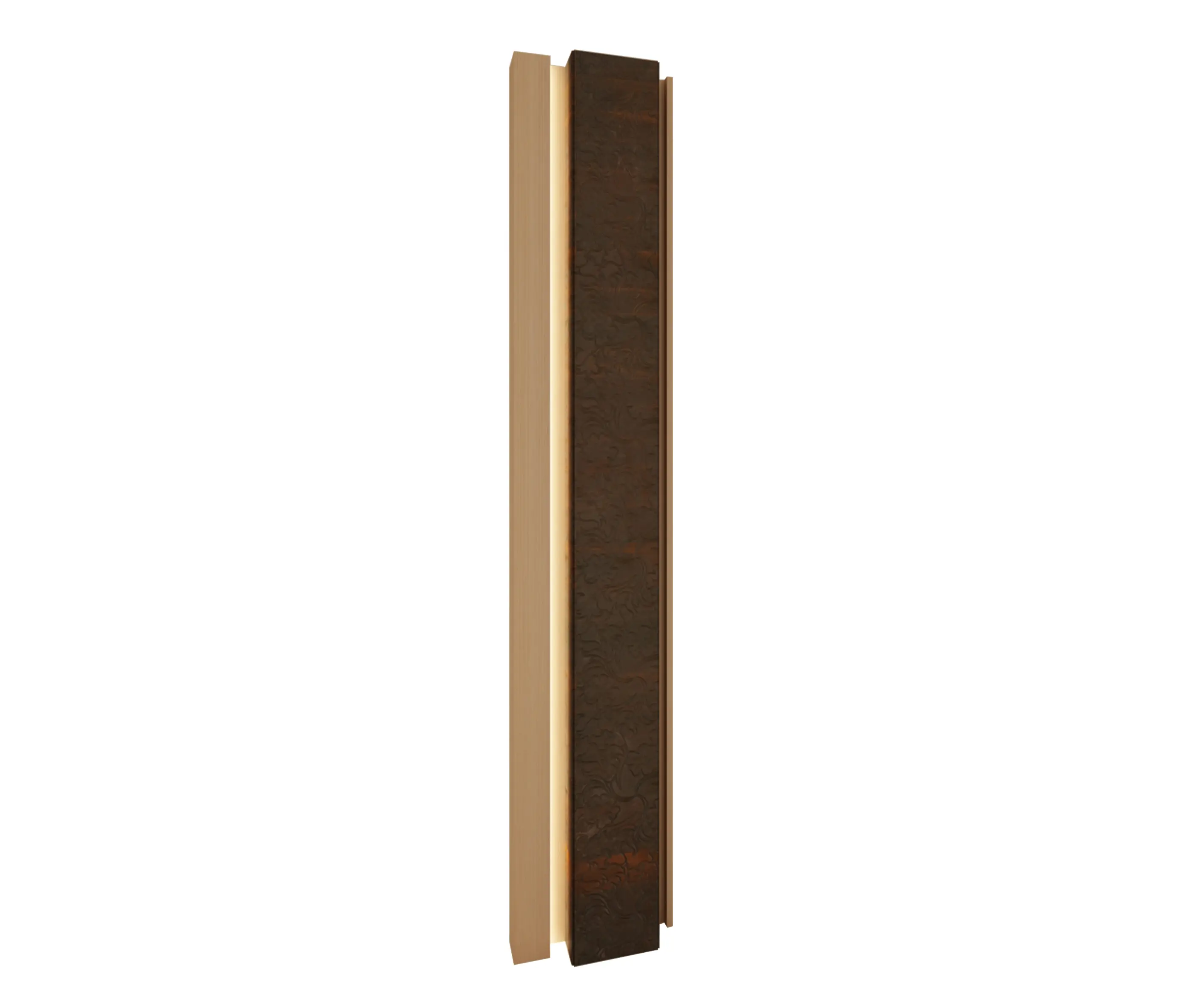 Mikodam - Toba Column Whitened Oak & Walnut Wood