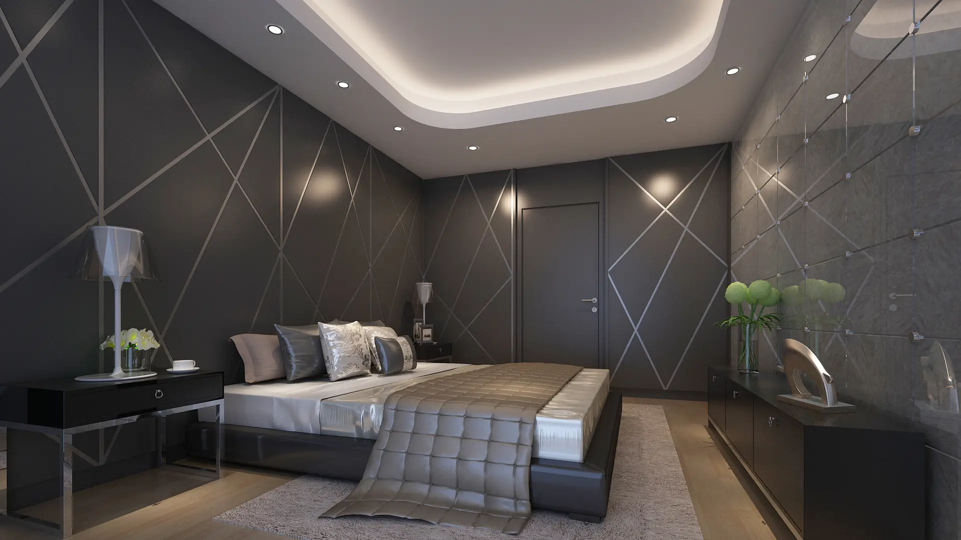 Mikodam - Vero Panel Anthracite Lacquer Matte