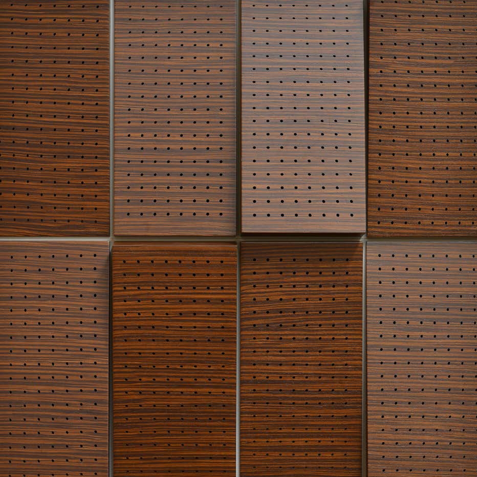 Fila Panel Walnut With 8mm Perforation