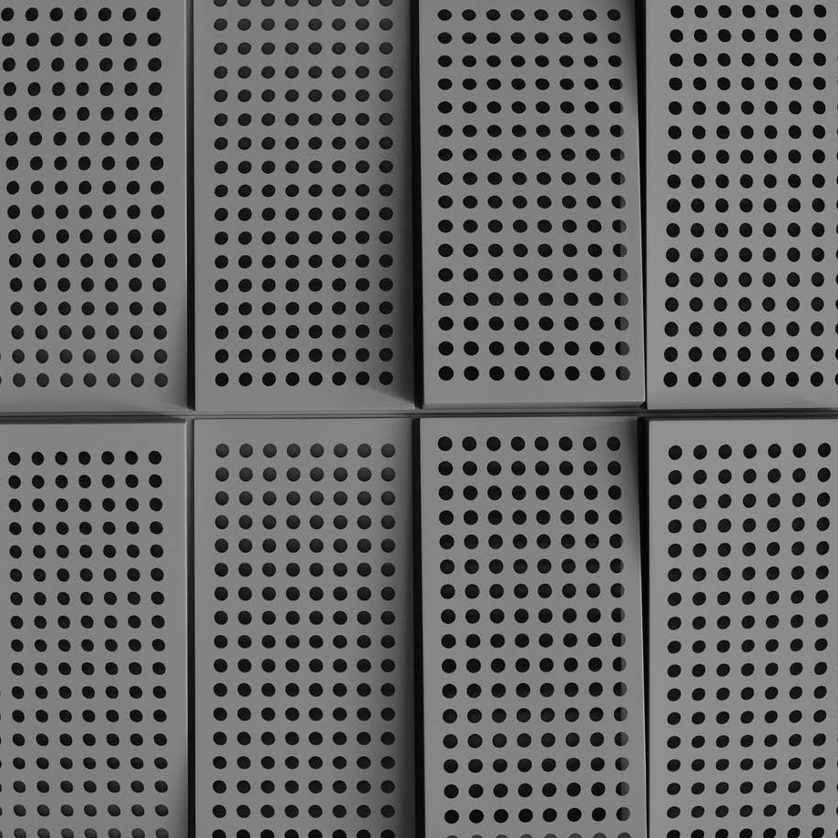 Fila Panel Grey With 2cm Perforation