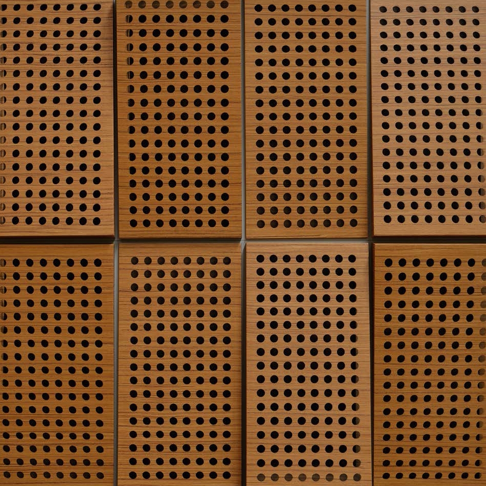 Fila Panel Teak With 2cm Perforation