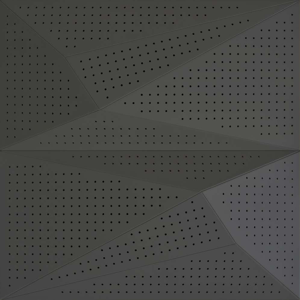 Neka Panel A Anthracite Lacquer With 8mm Perforation