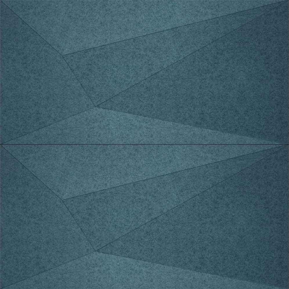 Neka Panel A Fabric Blue