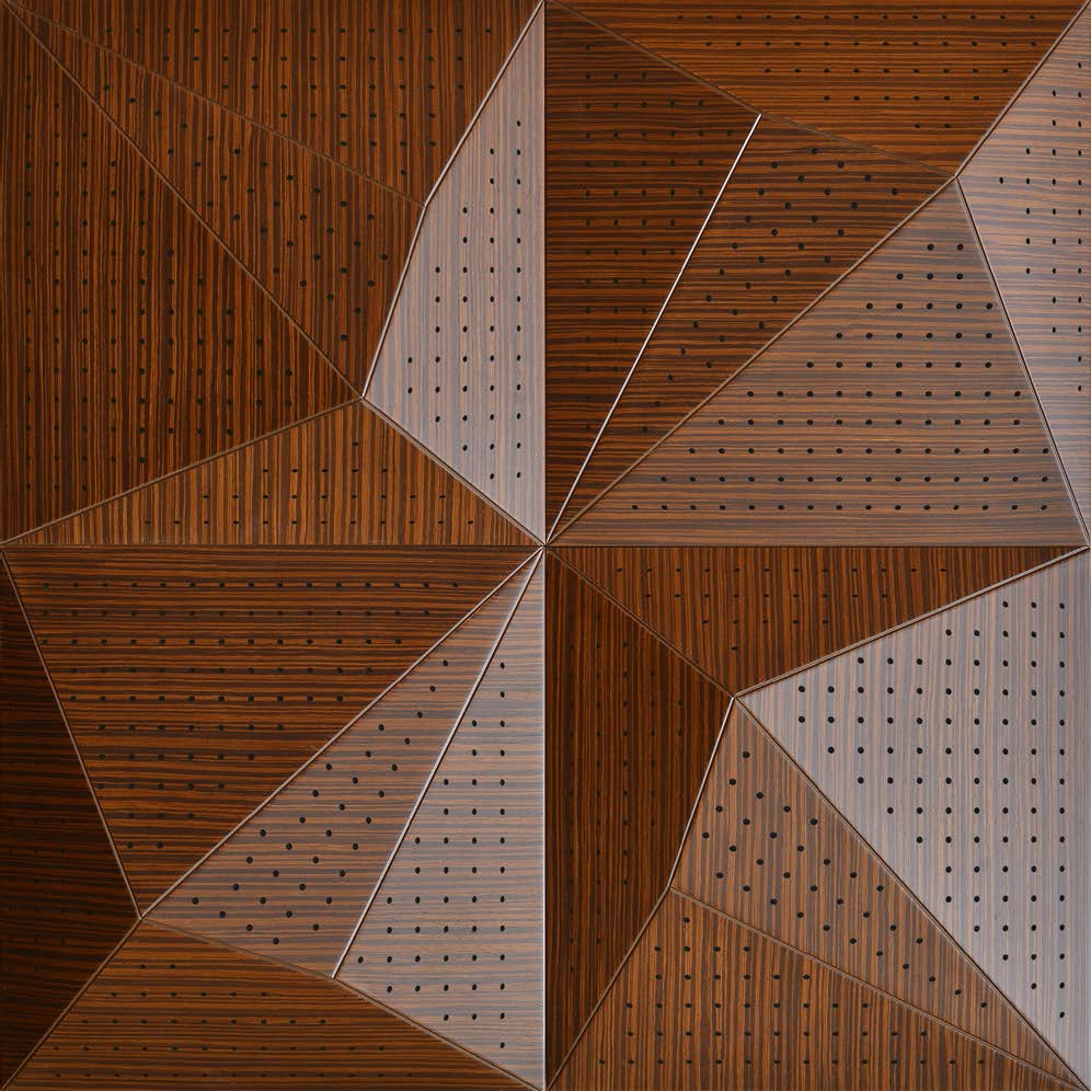 Neka Panel B Walnut With 8mm Perforation