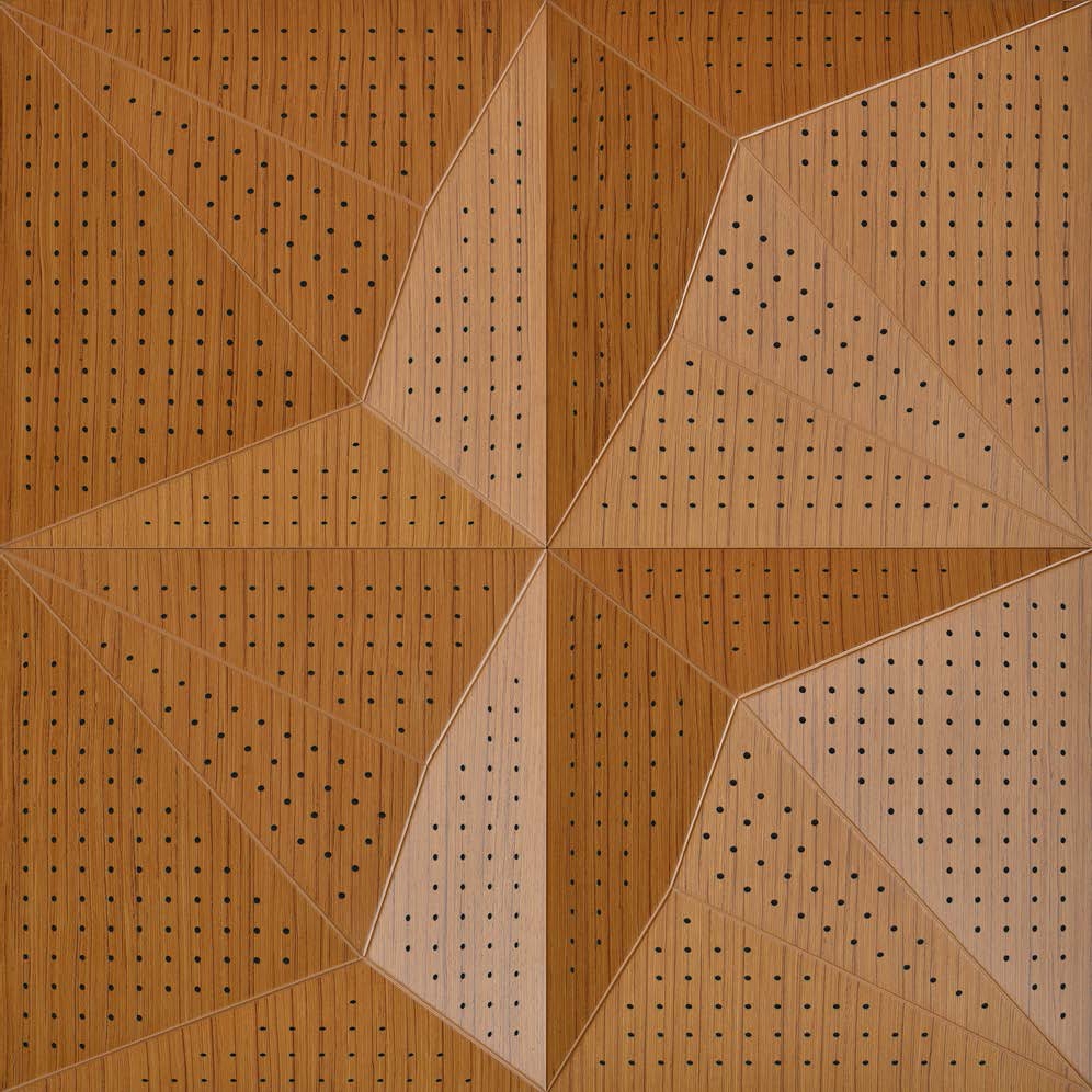Neka Panel B Teak With 8mm Perforation